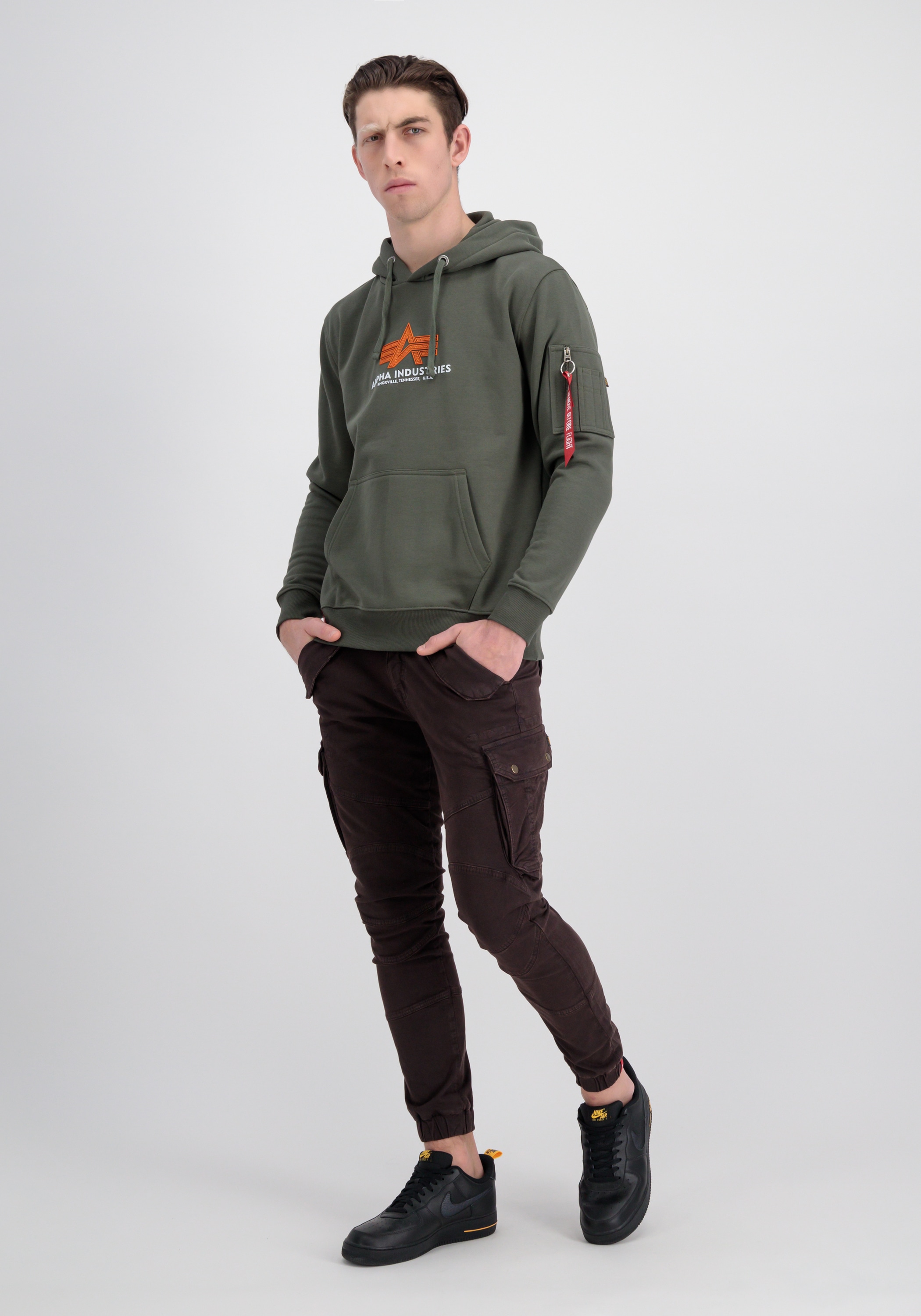 Alpha Industries Hoodie »Basic Hoodie BL Rubber«
