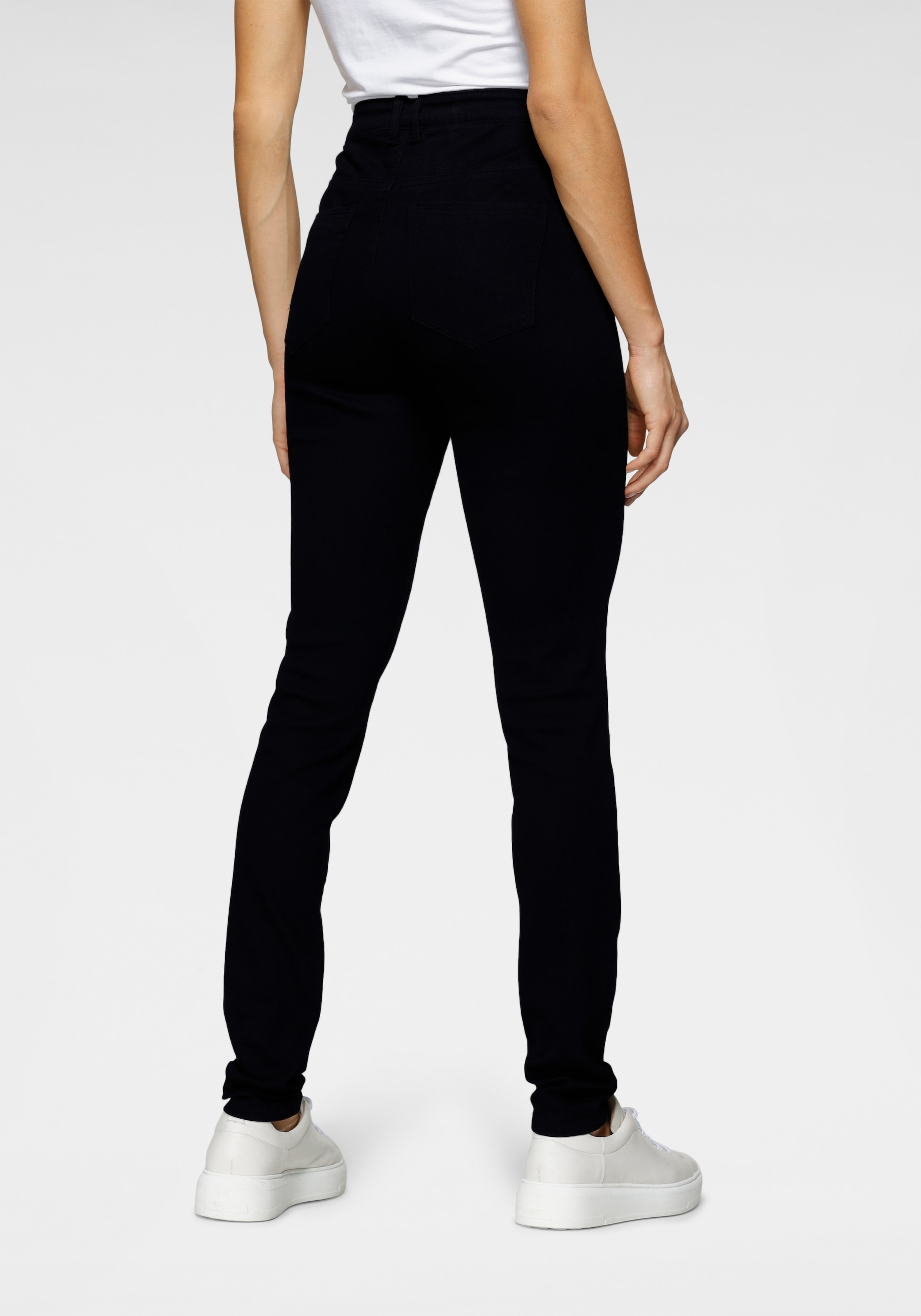 ONLY Skinny-fit-Jeans »ONLPAOLA – Extra-eng geschnittene Jeans mit figurformender Silhouette«, skinny fit, modisch, Denim, Baumwollmischung