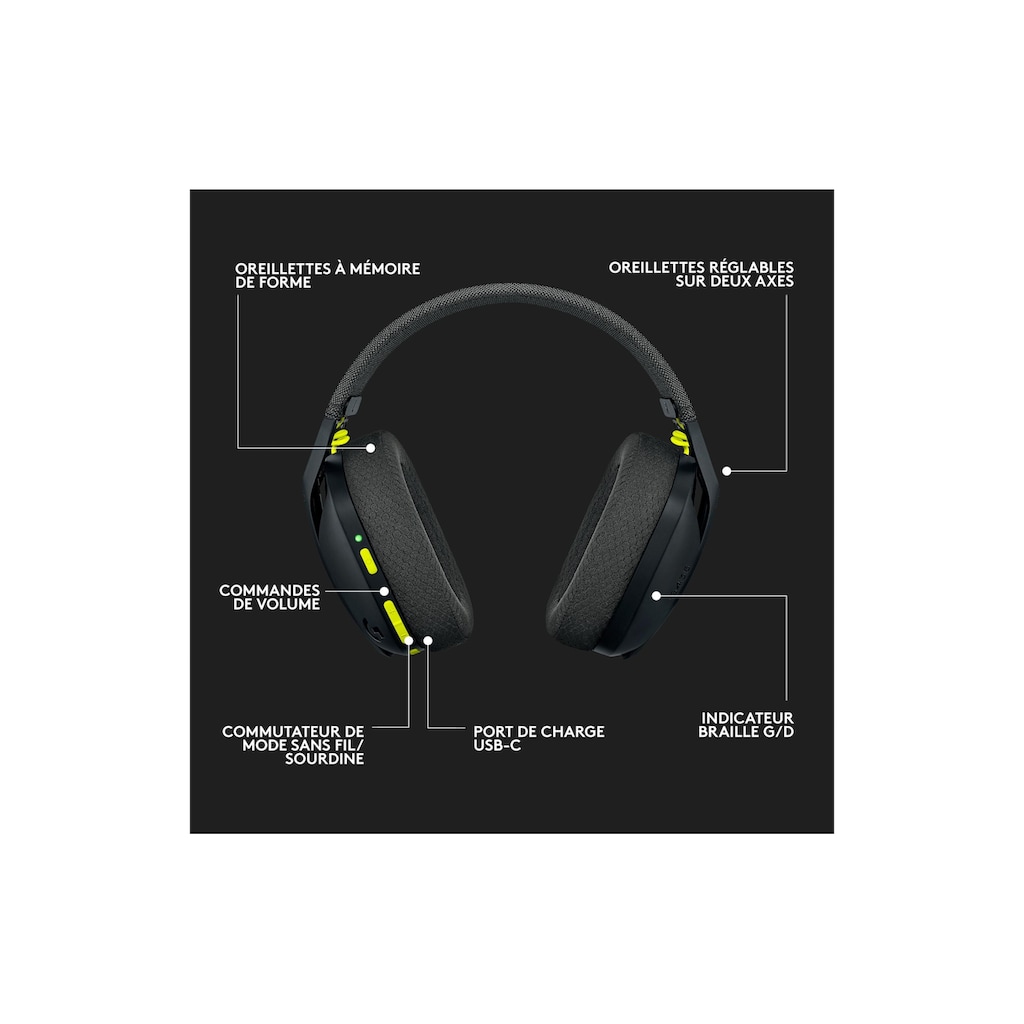 Logitech Headset »G435 Gaming Lights«