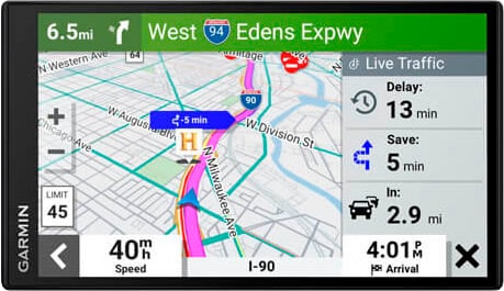 Garmin Navigationsgerät »DRIVESMART™ 76 EU, MT-D«, (Karten-Updates)