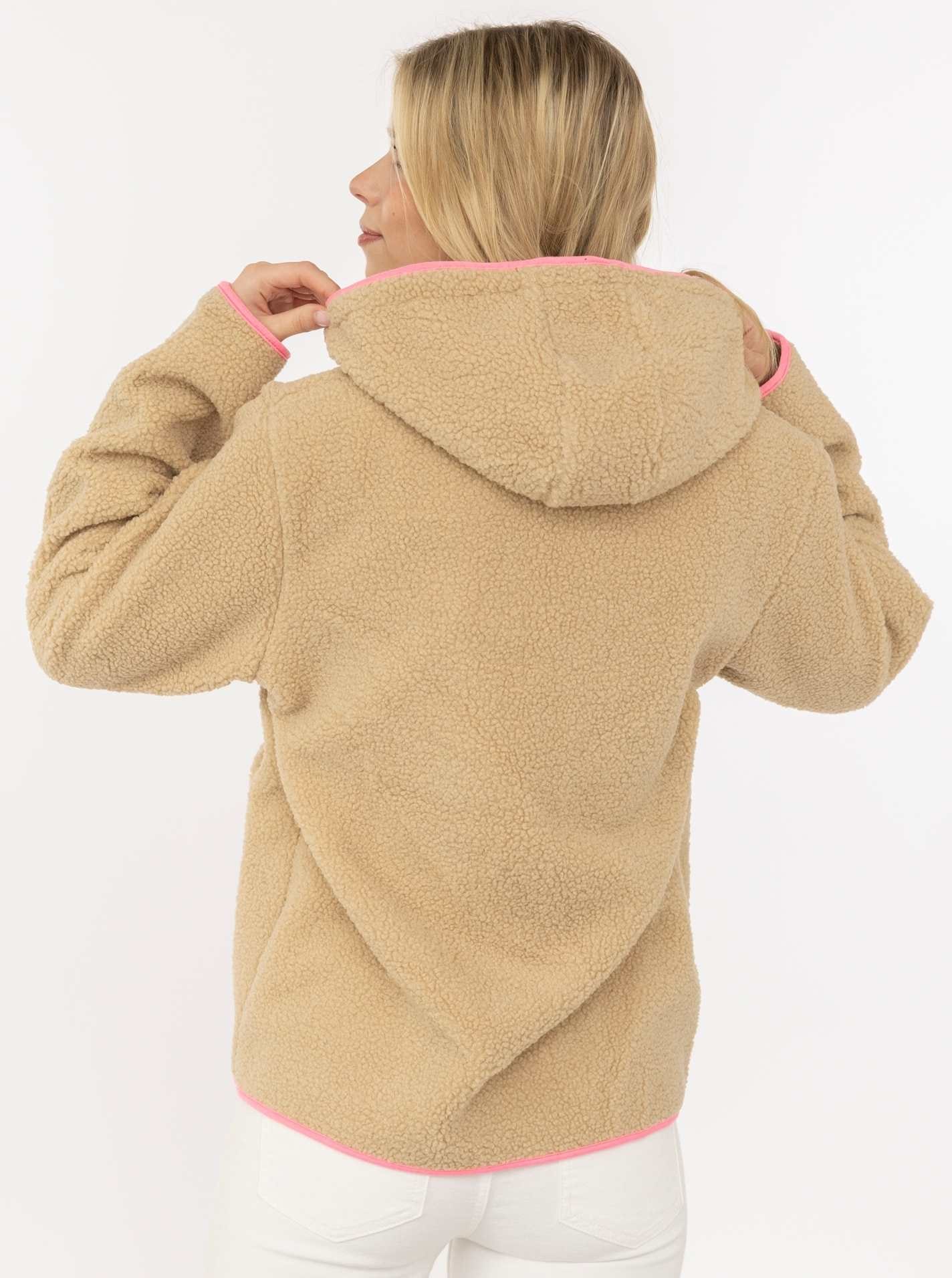 Zwillingsherz Sweat à capuche »"Classic"« kuschelig weich, mit Taschen, Kapuze, Kontrastdetails