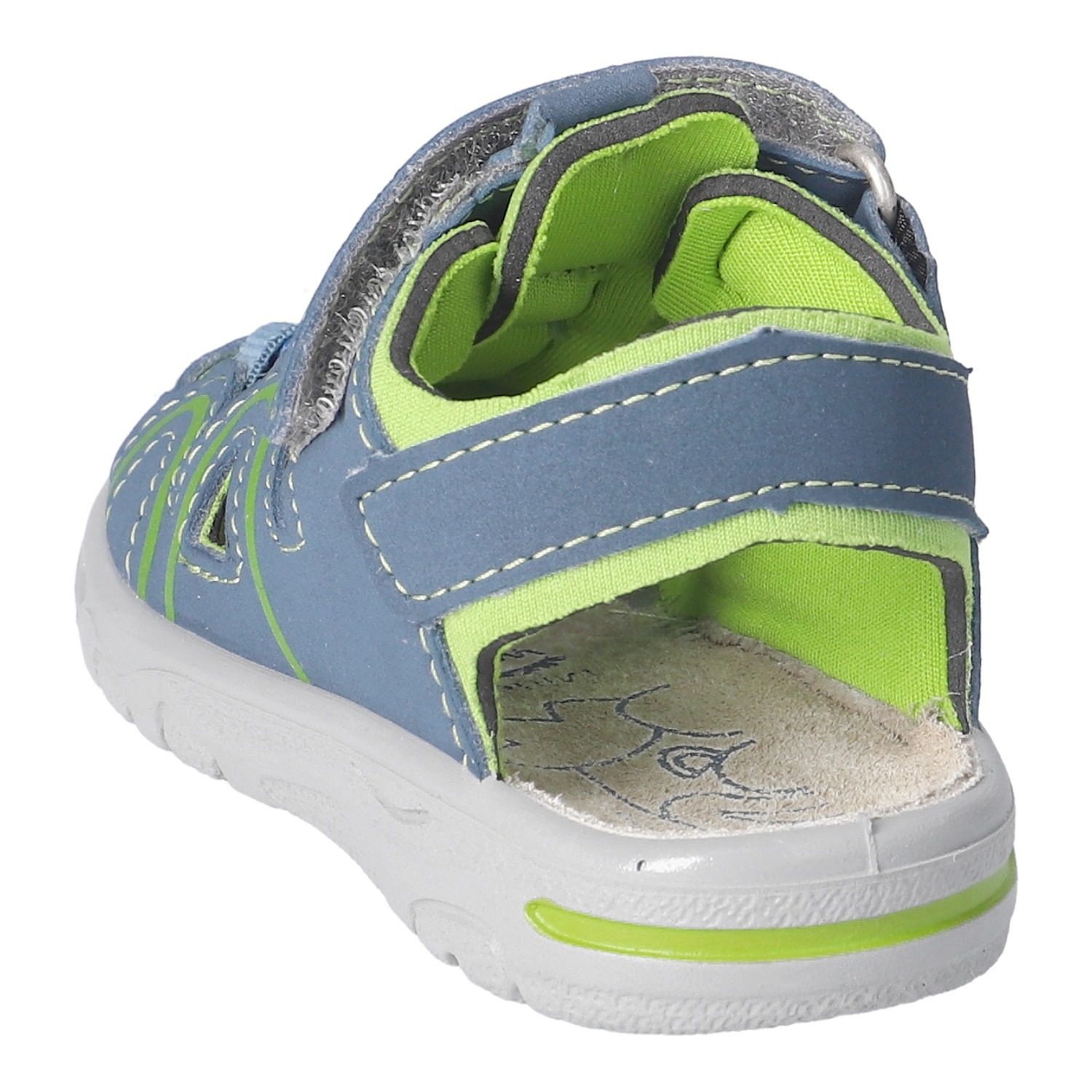 PEPINO by RICOSTA Sandale »GARY«  Chaussure de bain à scratch, gabarit de taille à télécharger