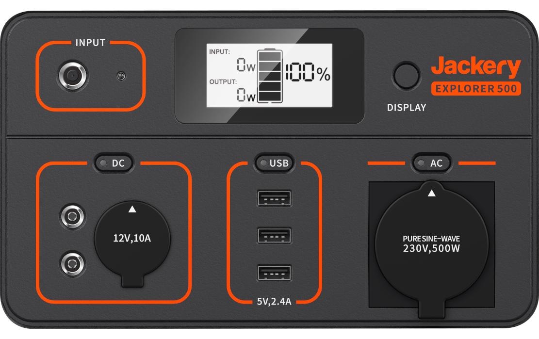 Jackery Stromerzeuger »Explorer 500 518 Wh«