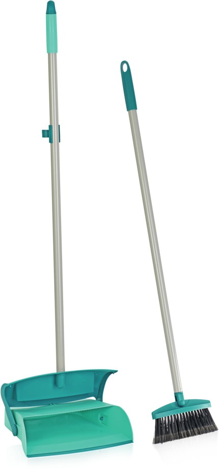 Image of Leifheit Kehrgarnitur, Set, 2 St., aus Kunststoff, mit Metallstiel und Schmutzcontainer bei Ackermann Versand Schweiz