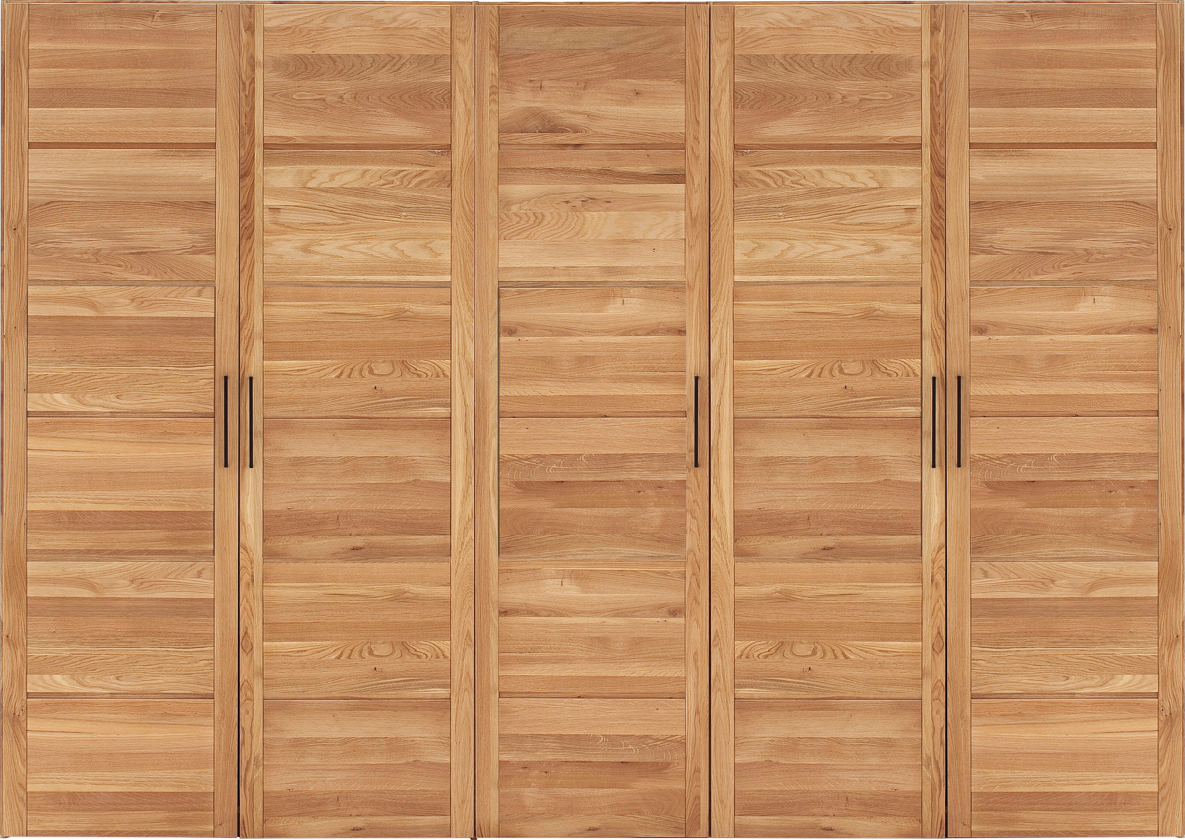 Image of Premium collection by Home affaire Drehtürenschrank »Chamara«, aus massivem Eichenholz, in unterschiedlichen Schrankbreiten erhältlich, Höhe 218 cm bei Ackermann Versand Schweiz