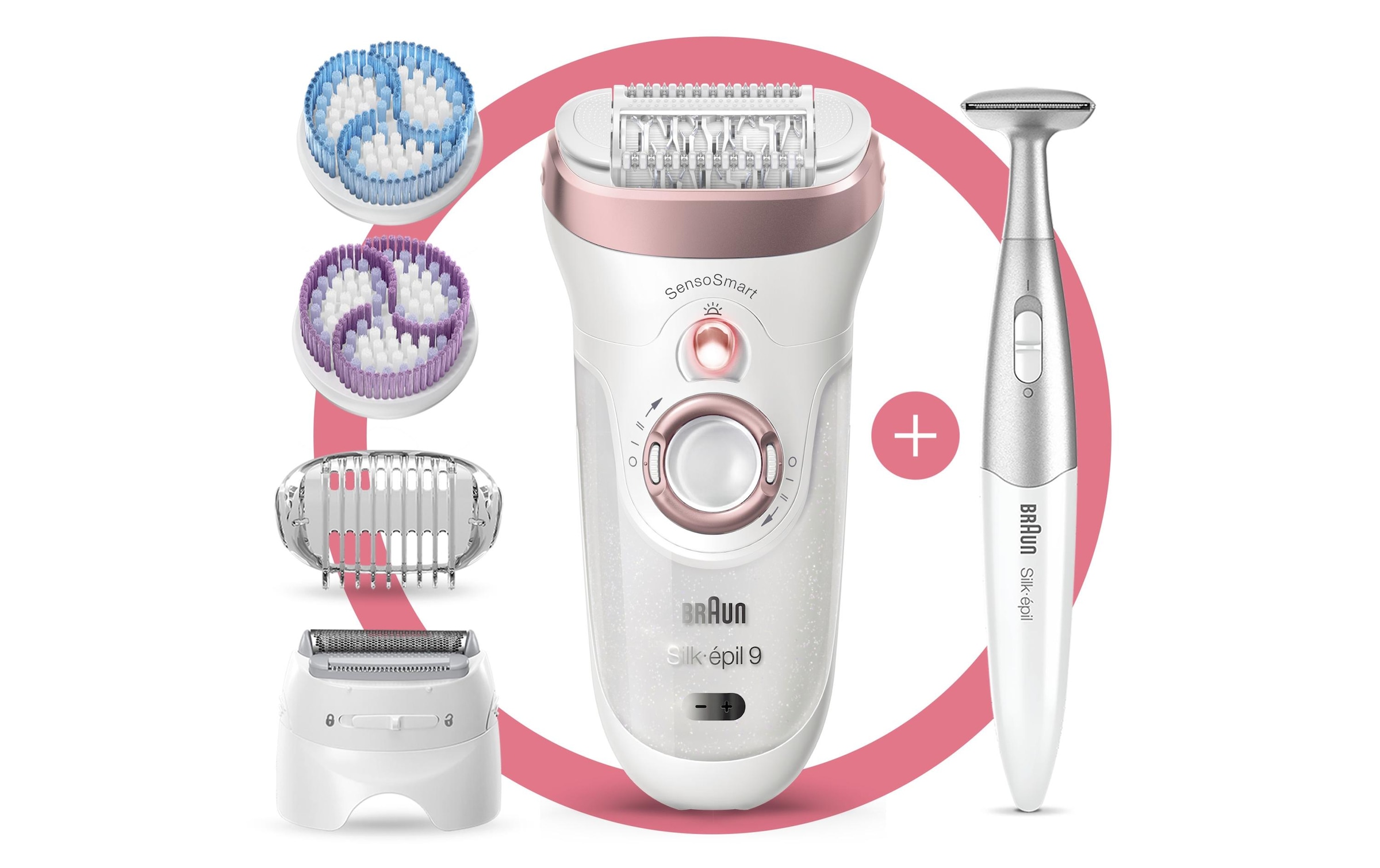 Braun Epilierer »Silk-épil 9 SkinSpa 9-980 SensoSmart«