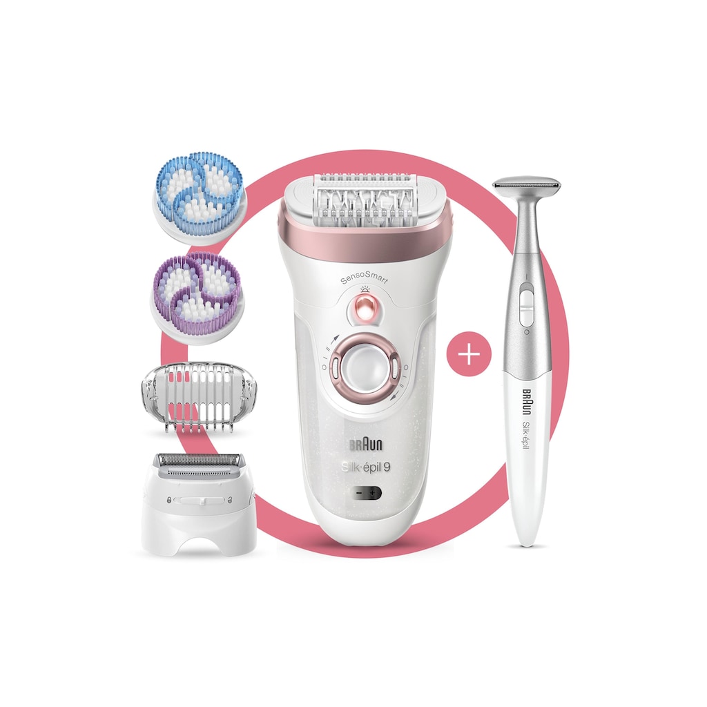 Braun Epilierer »Silk-épil 9 SkinSpa 9-980 SensoSmart«