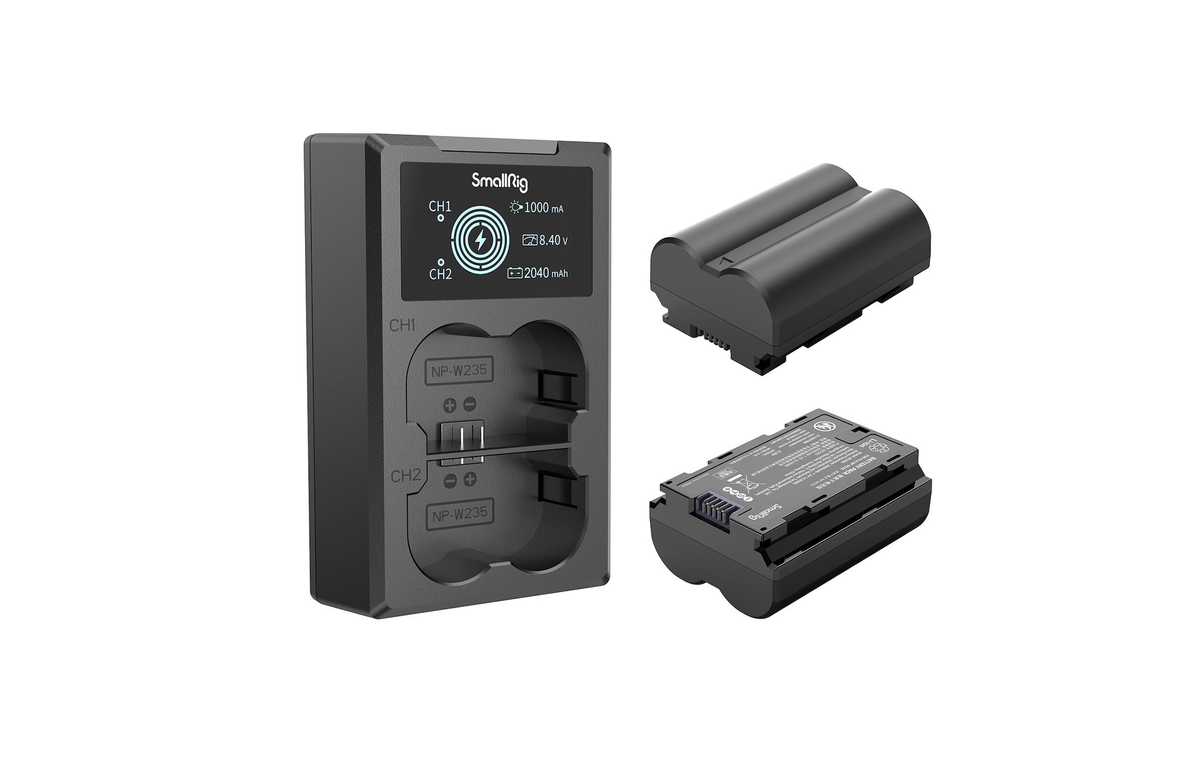 Kamera-Akku »Smallrig NP-W235 Akku und Charger Kit«