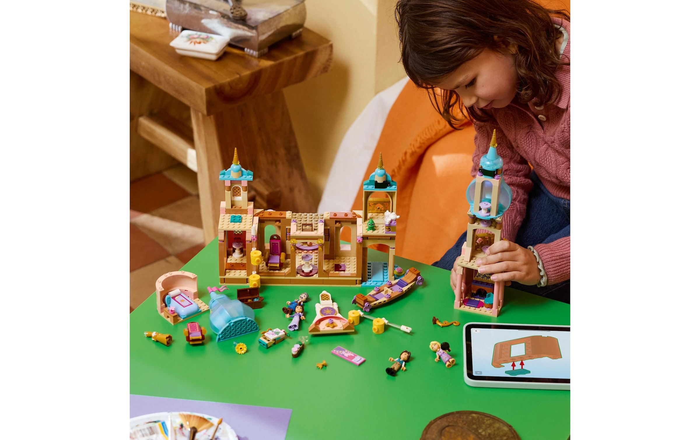 LEGO® Konstruktionsspielsteine »Rapunzels Schloss (43297), LEGO Disney Princess« Made in Europe