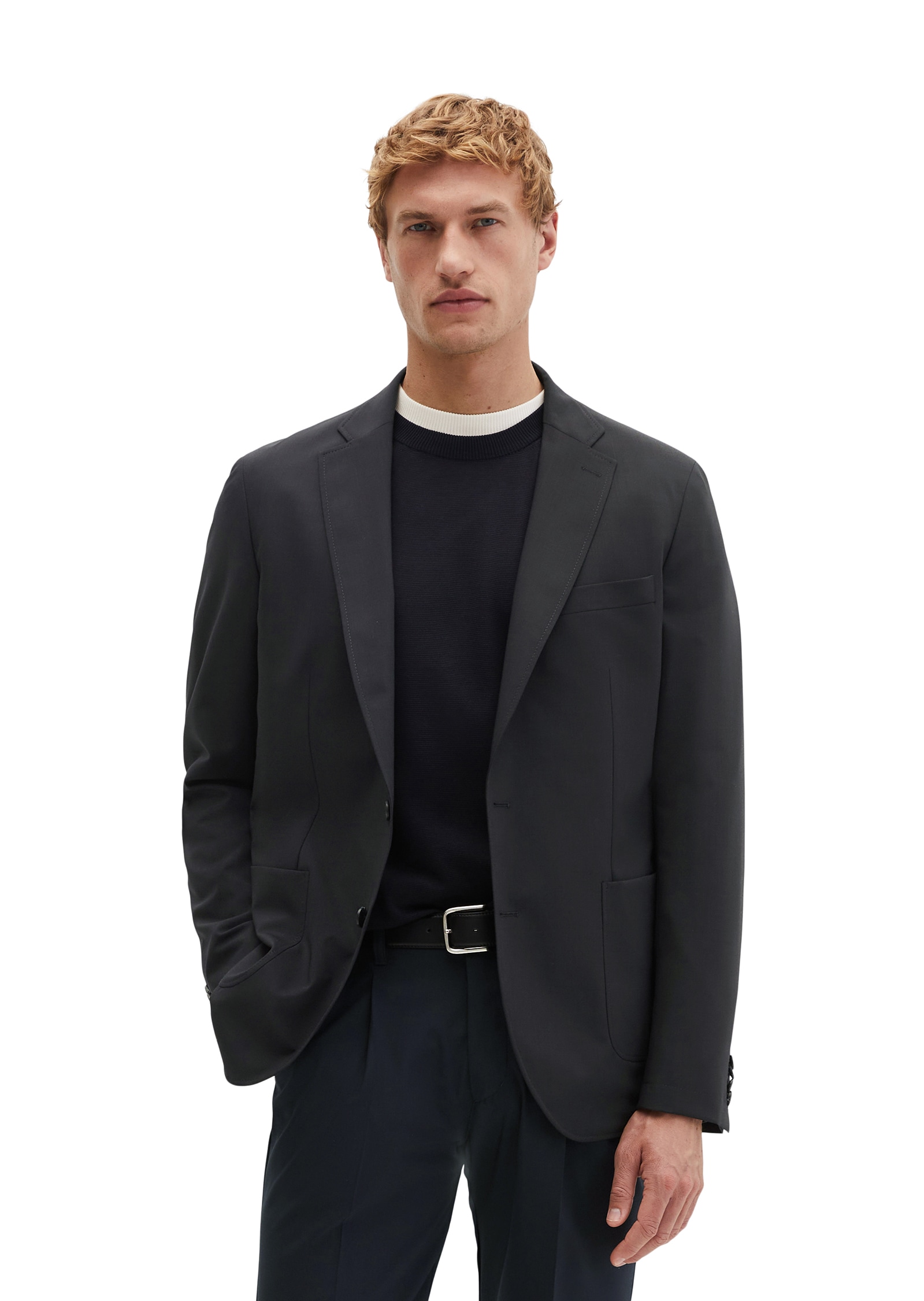 Image of Marc OPolo Sakko "DFB Travel Collection" aus leichtem Tech Wool Blend