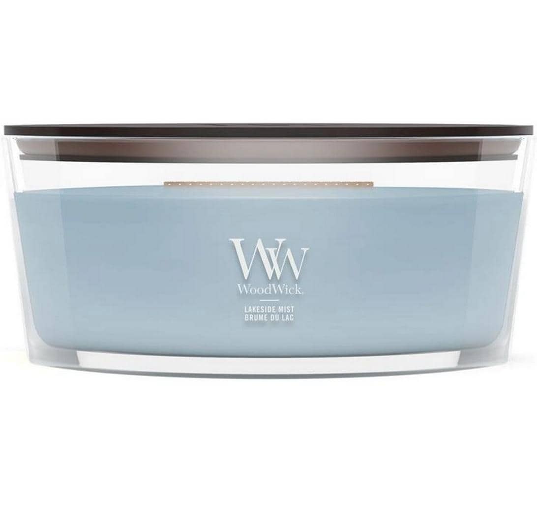 Image of Woodwick Duftkerze "Lakeside Mist Ellipse"