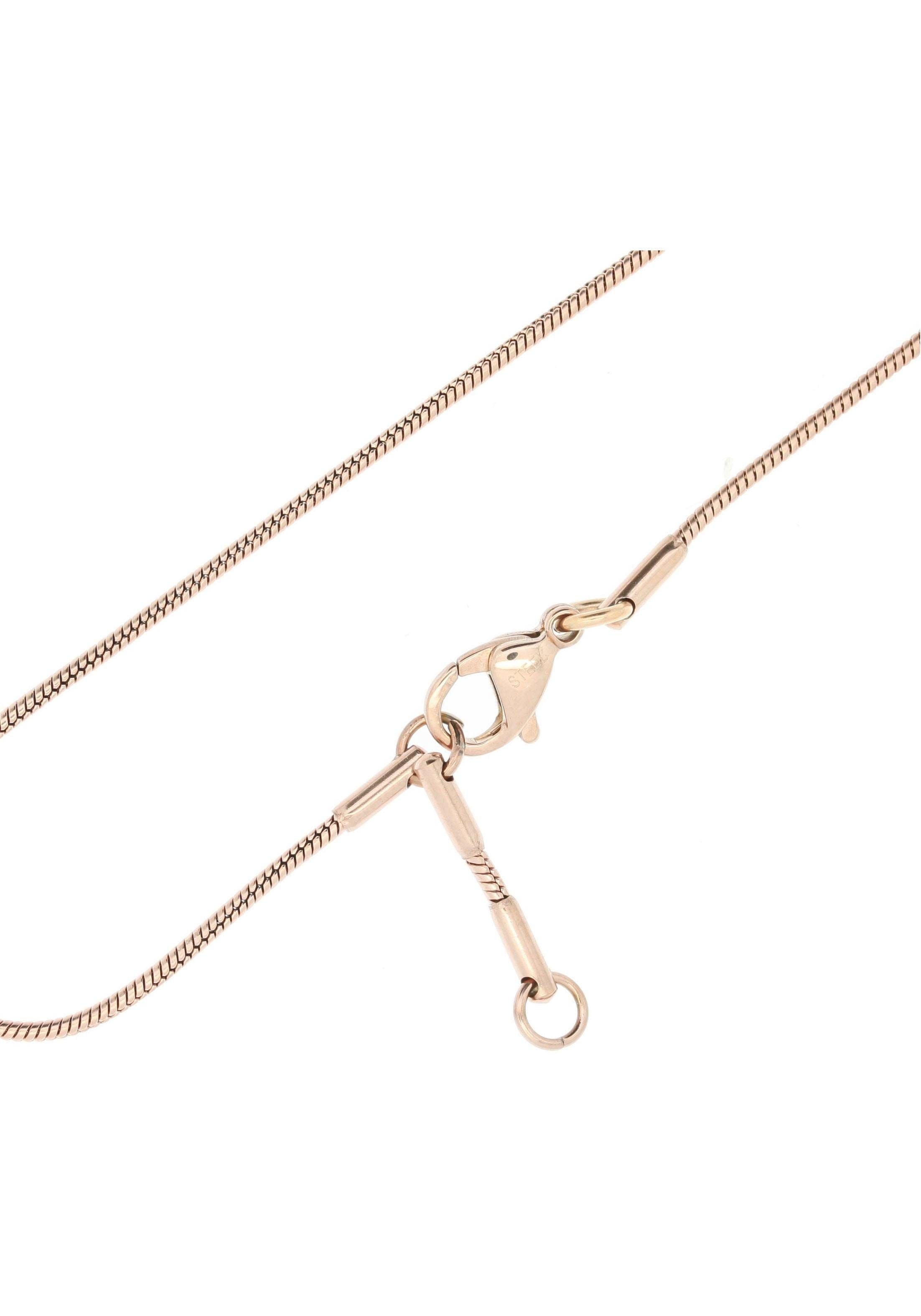 Firetti Edelstahlkette »Schmuck Geschenk Schlangenkettengliederung, 1,5 mm breit«, Made in Germany