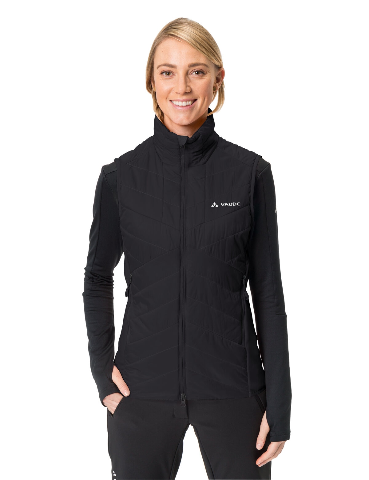 Image of VAUDE Steppweste "Womens Sesvenna Vest IV" mit Steppung, Obermaterial aus Polyamid