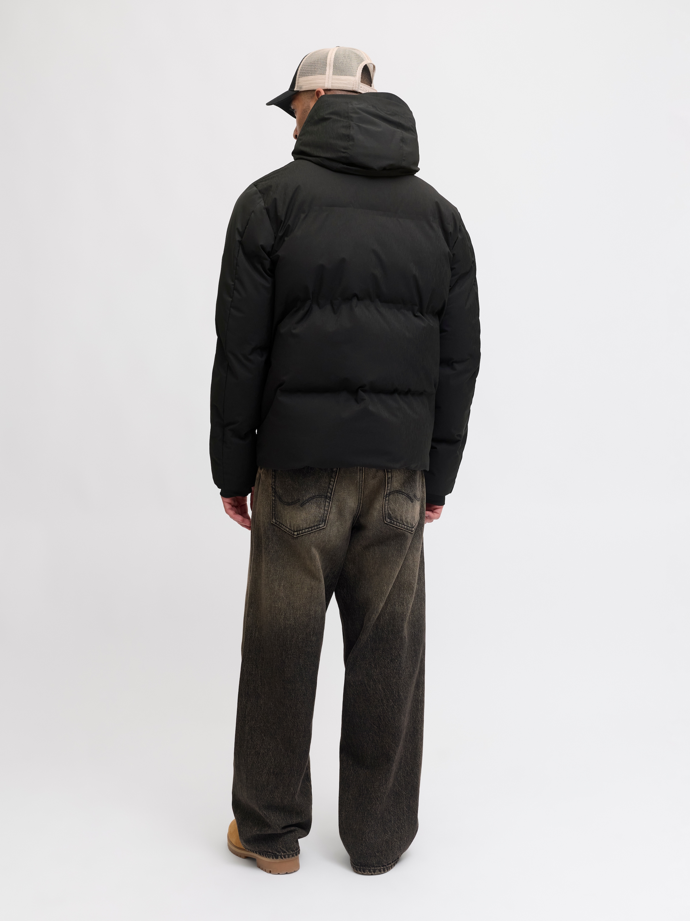 Jack & Jones Veste matelassée »JCOFUSION TECHNICAL PUFFER JACKET SN« mit Kapuze