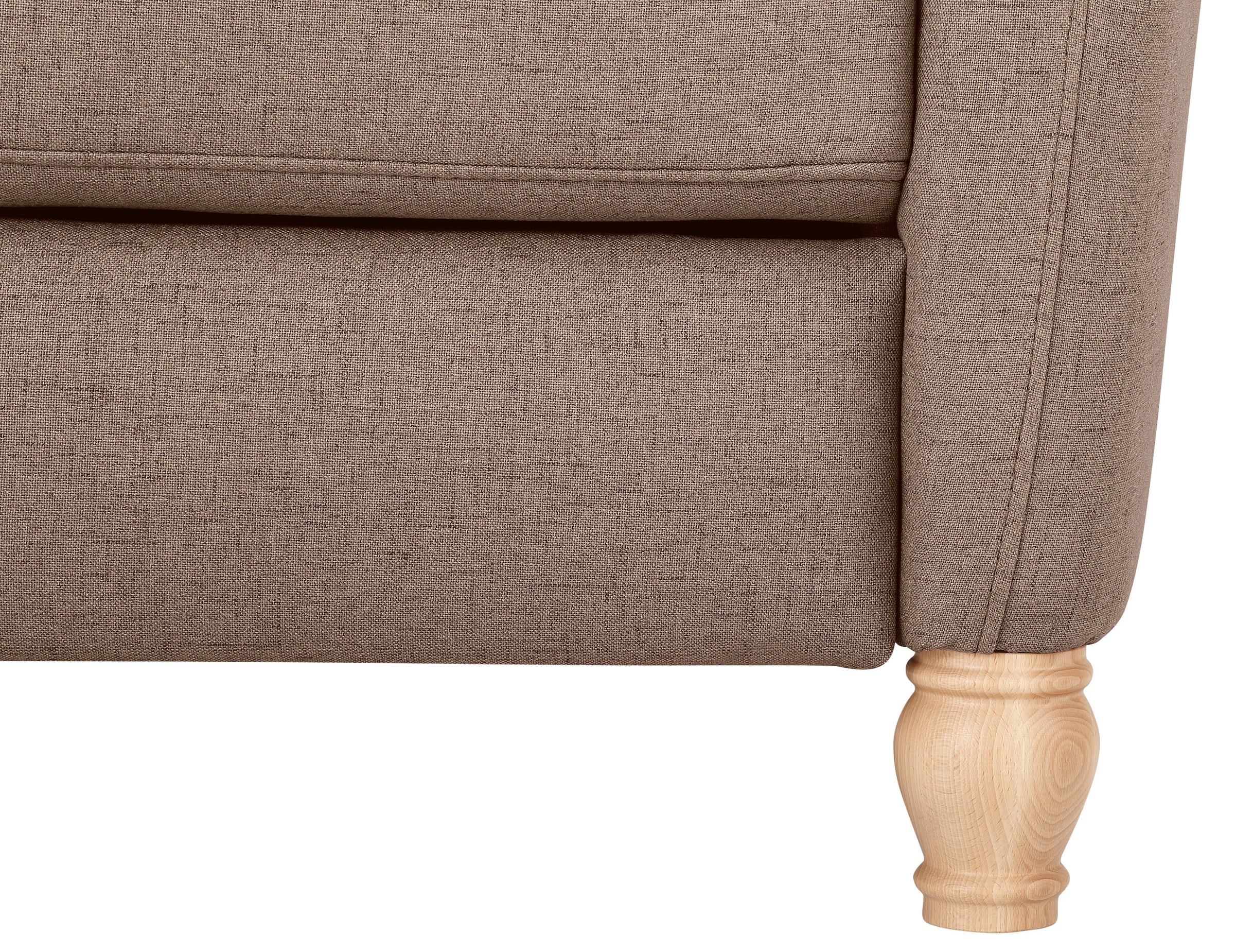 Home affaire Ecksofa »Palace L-Form«, incl. Sitztiefenverstellung, wahlweise mit Bettfunktion und Stauraum