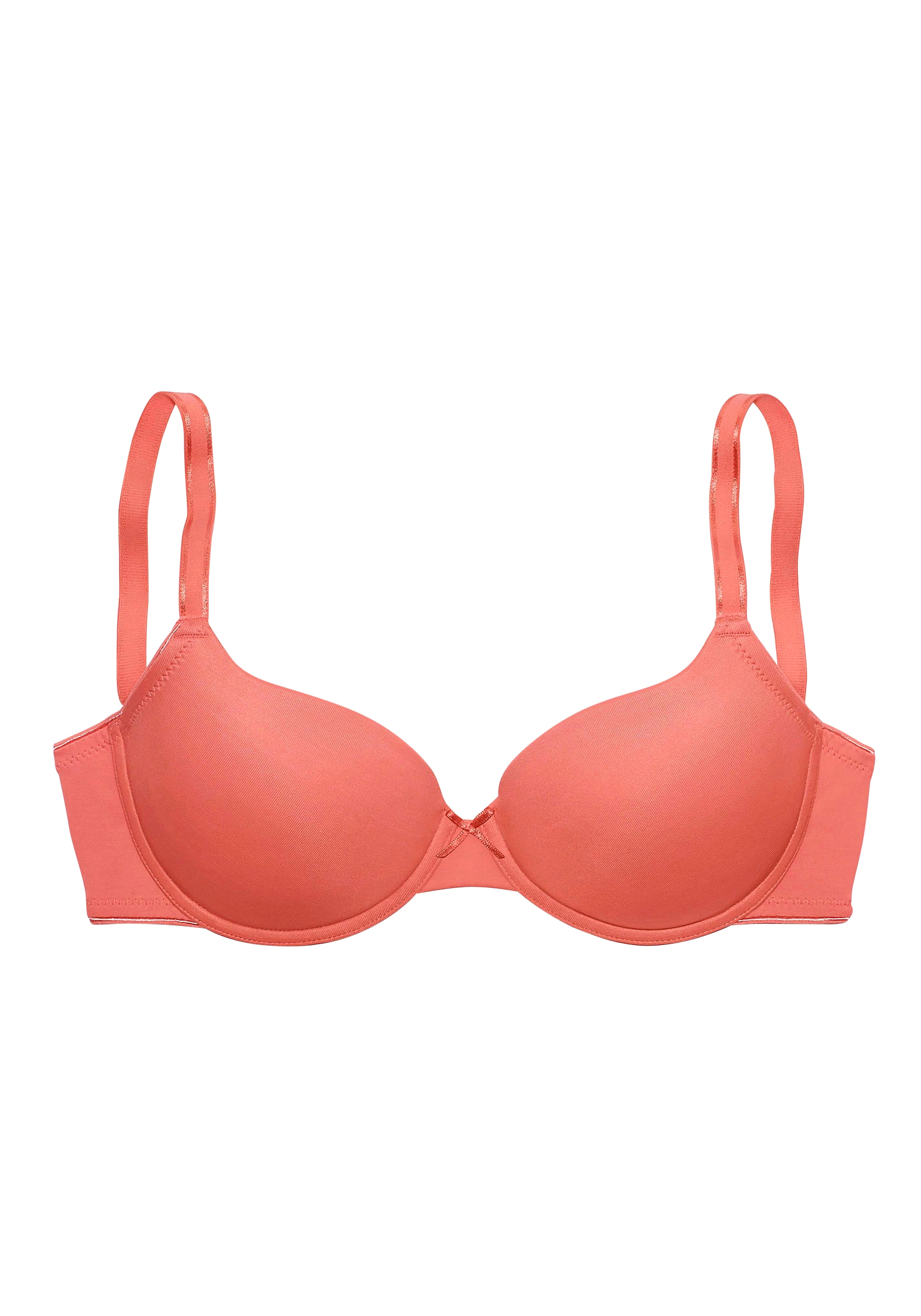 LASCANA Schalen-BH »Ela - perfect basic«, mit Bügel aus seidiger Microfaser