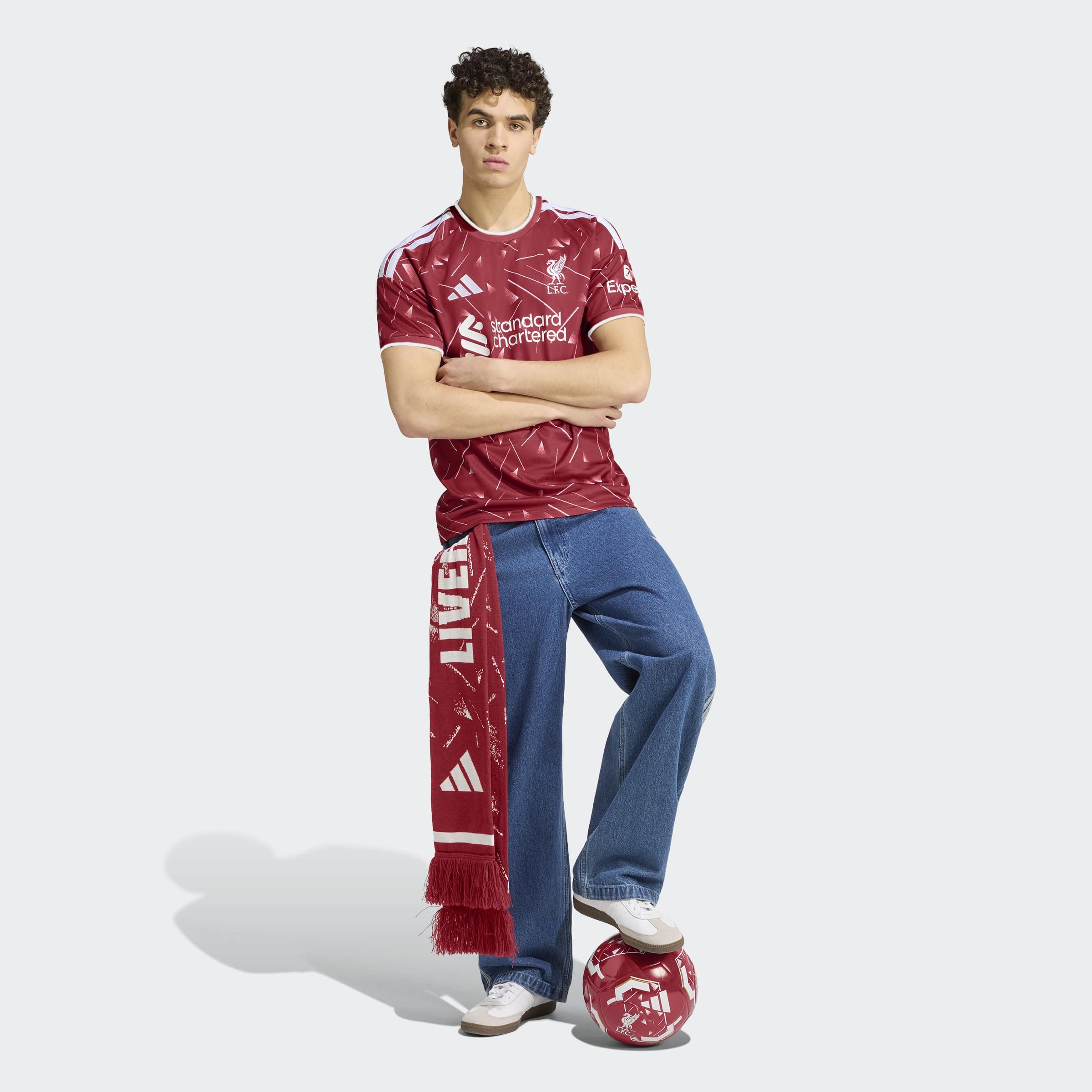 adidas Performance Fussballtrikot »LFC H JSY« mit Climacool Technologie, schmal geschnitten