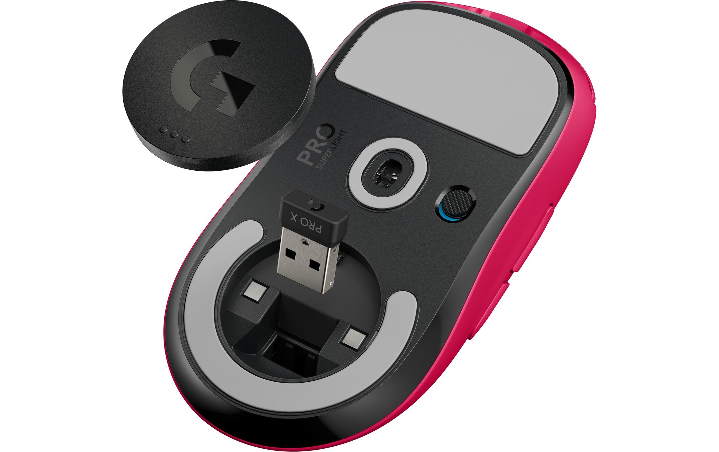 Logitech Gaming-Maus »Logitech PRO X SUPERLIGHT pink«, kabellos