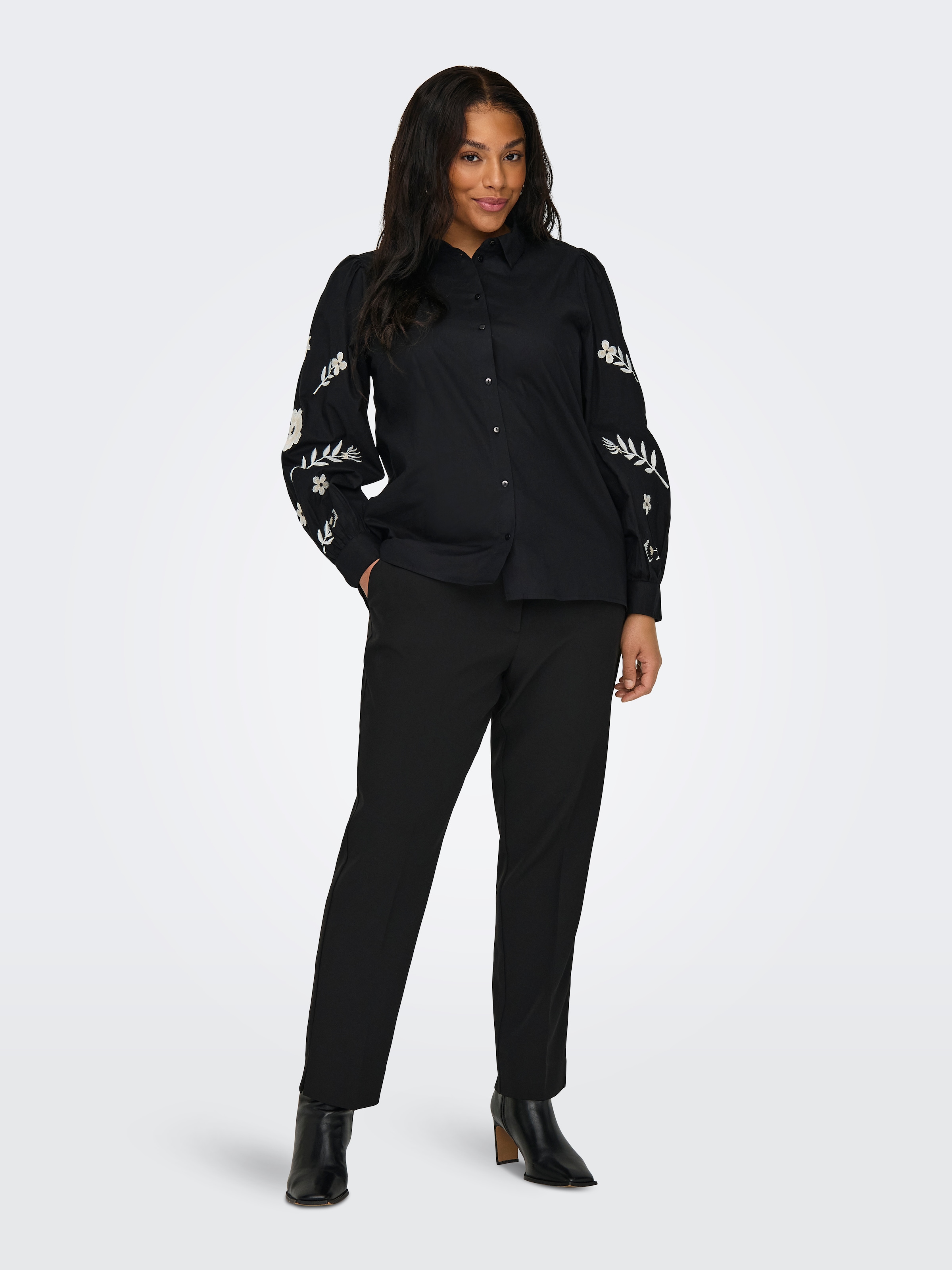 ONLY CARMAKOMA Pantalon de costume »CARVERONICA-ELLY LIFE HW PANT TLR NOOS«