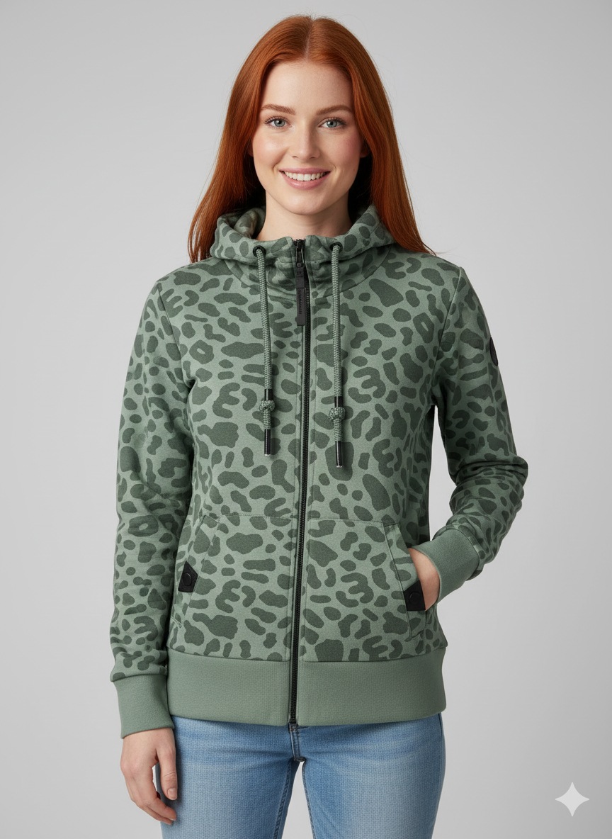 Image of Ragwear Sweatjacke "RYLIE PRINT ZIP O"
