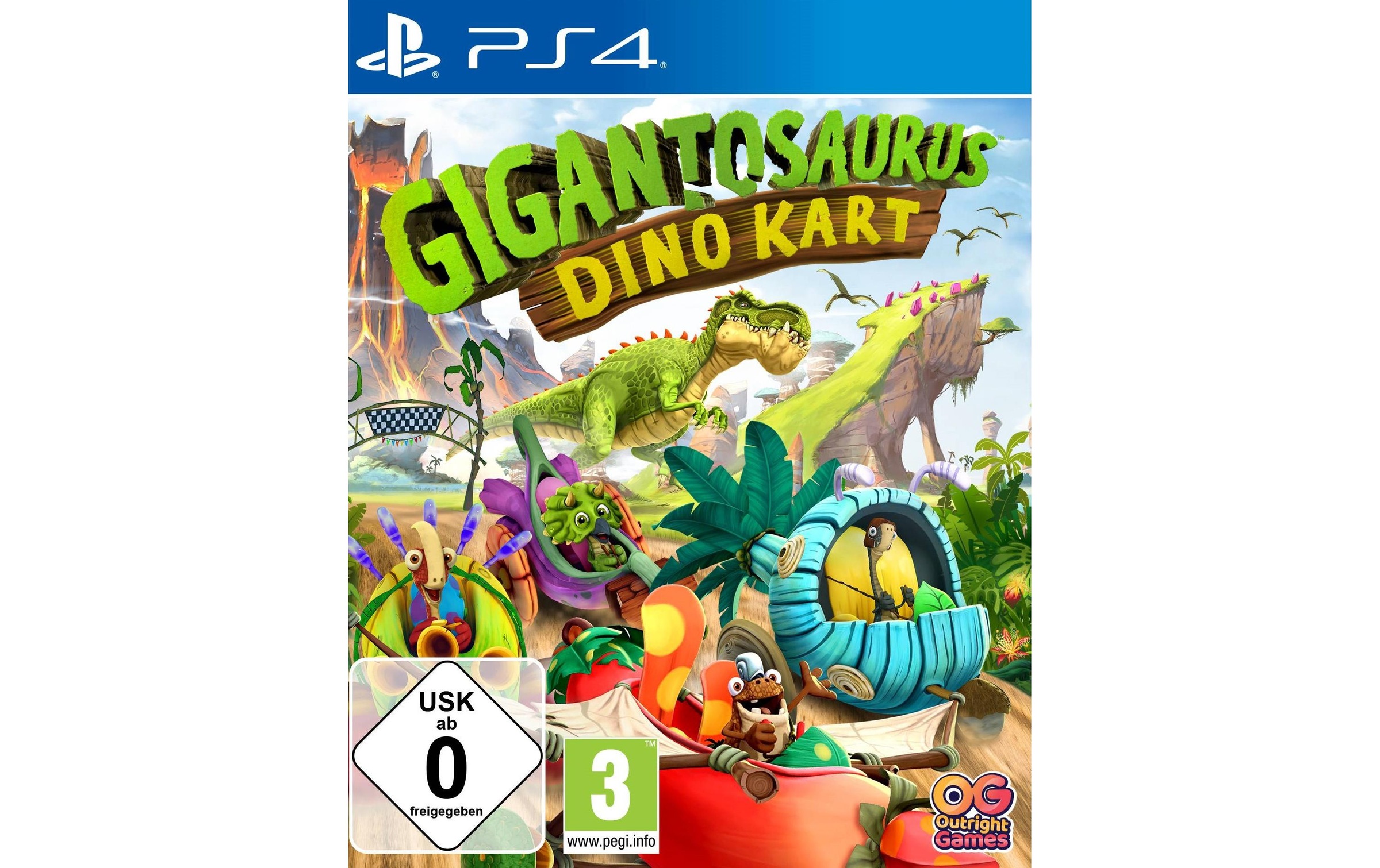 Spielesoftware »Gigantosaurus: Dino Kart, PS4«, PlayStation 4