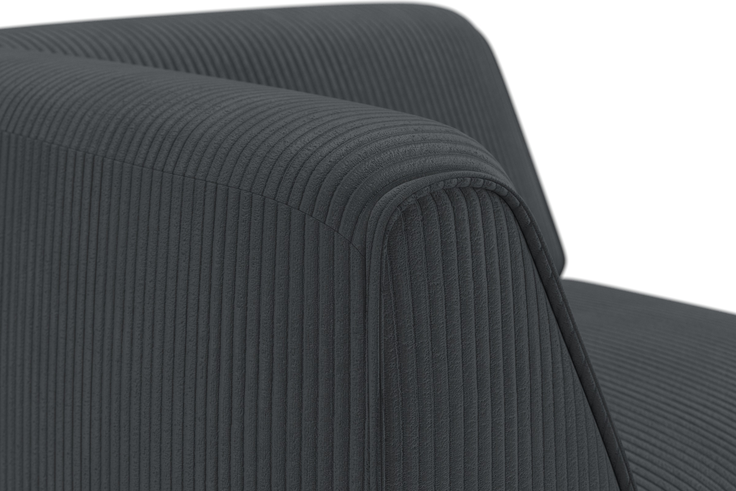 GOODproduct Elément d'angle du canapé »Merid, Sofaelement, Masse B/T/H: 97/97/46 cm« als Modul oder separat verwendbar, für individuelle Zusammenstellung