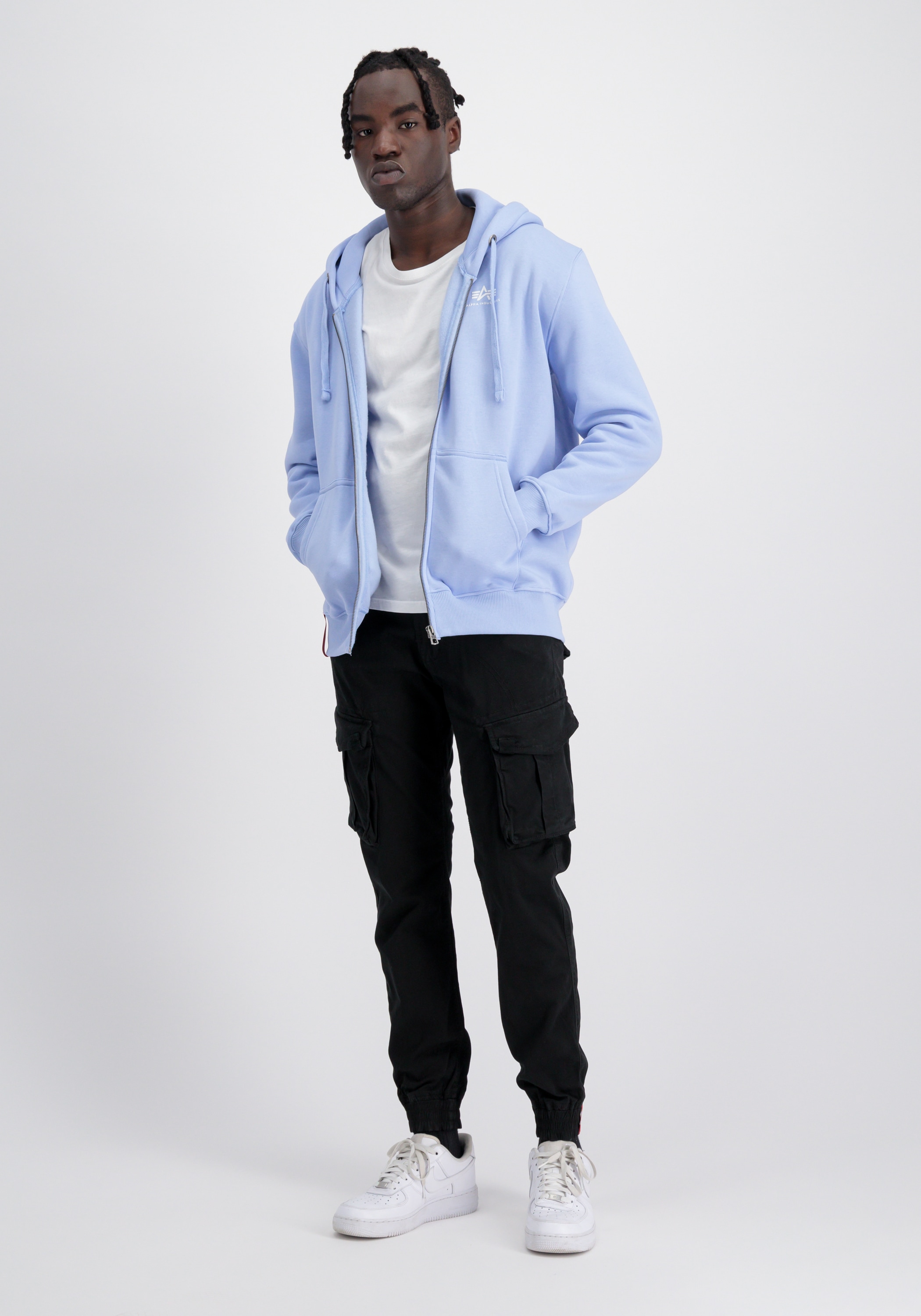 Alpha Industries Hoodie »Alpha Industries Men - Hoodies Basic Zip Hoodie SL«