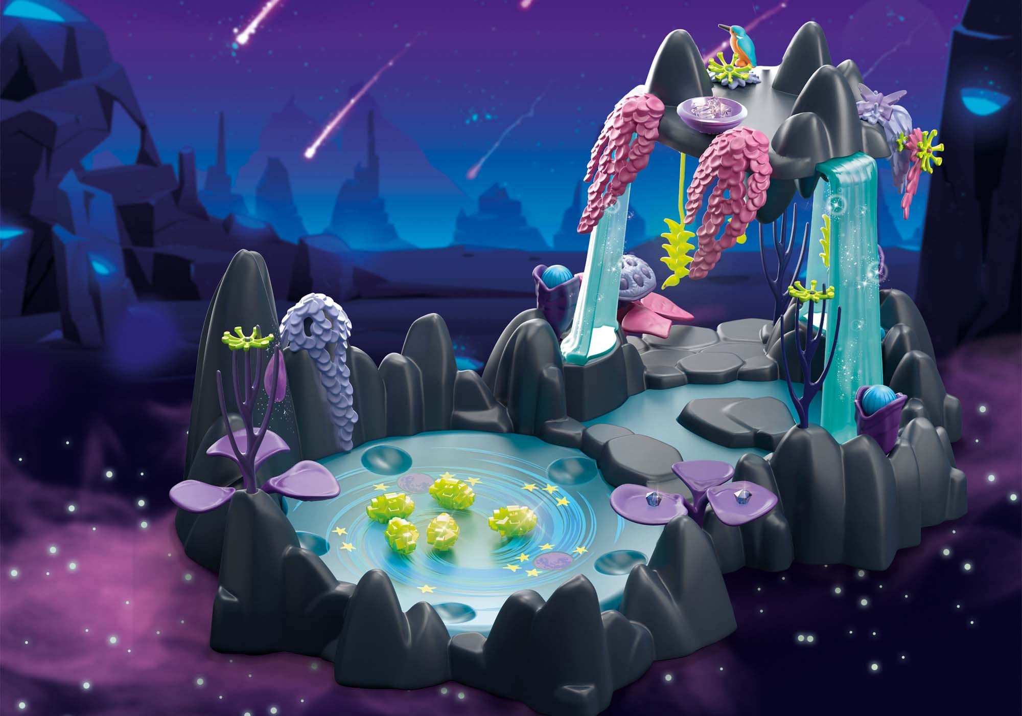 Playmobil® Konstruktions-Spielset »Moon Fairy Quelle (71032), Adventures of Ayuma«, (84 St.), Made in Europe