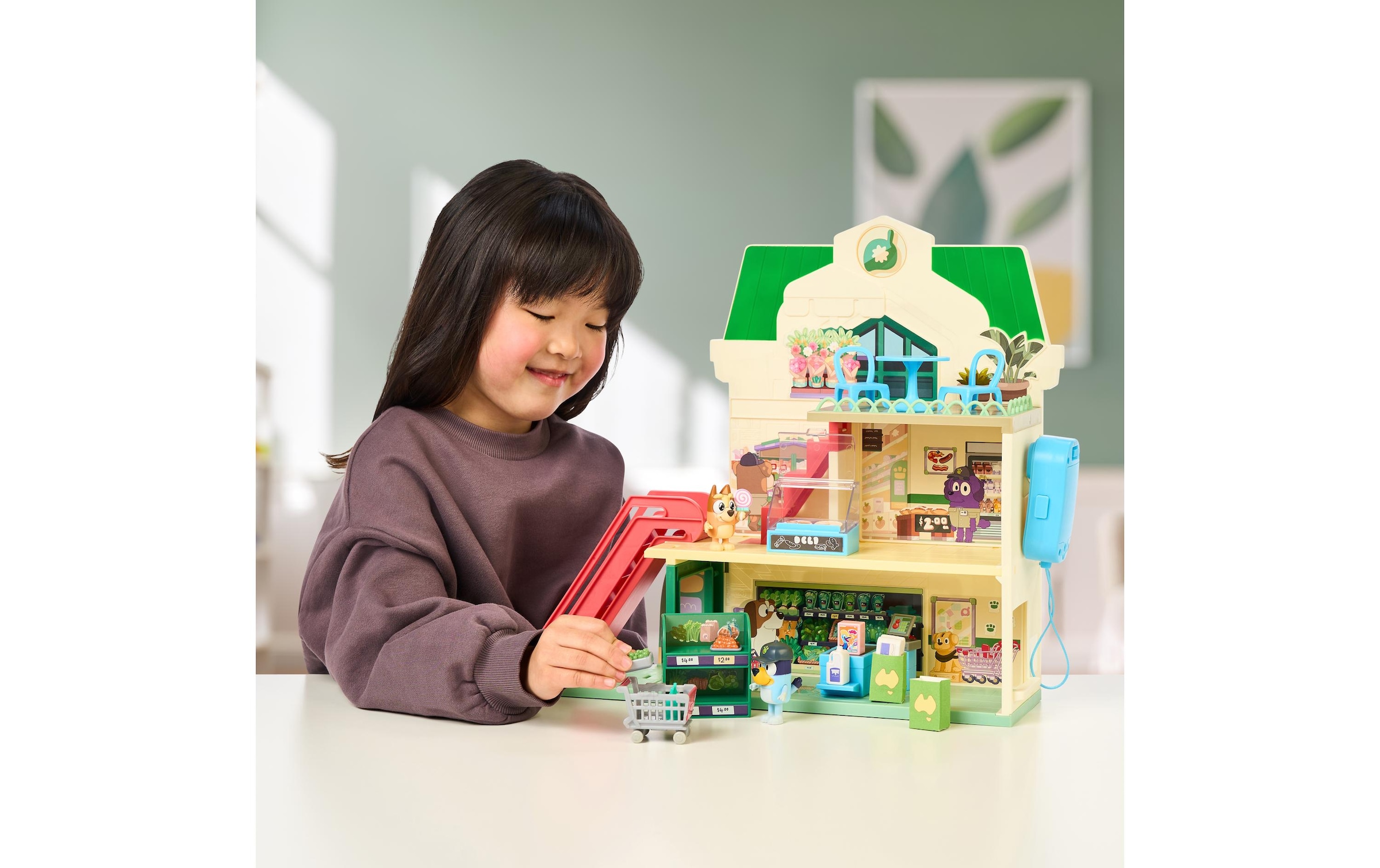 Moose Personnage de jeu »Bluey Supermarkt«