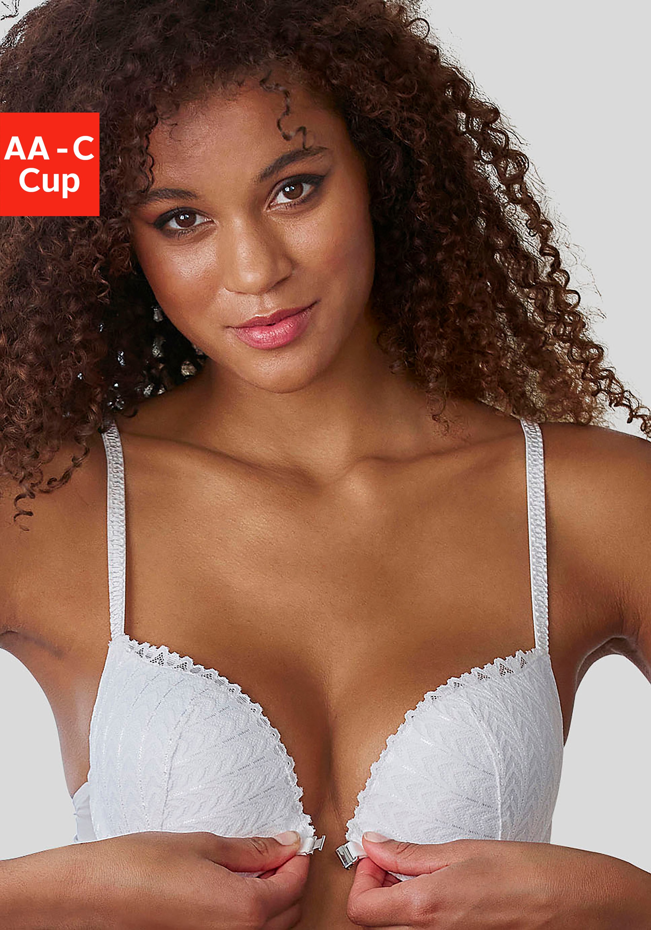 Image of s.Oliver Push-up-BH, mit praktischem Vorderverschluss, Dessous bei Ackermann Versand Schweiz