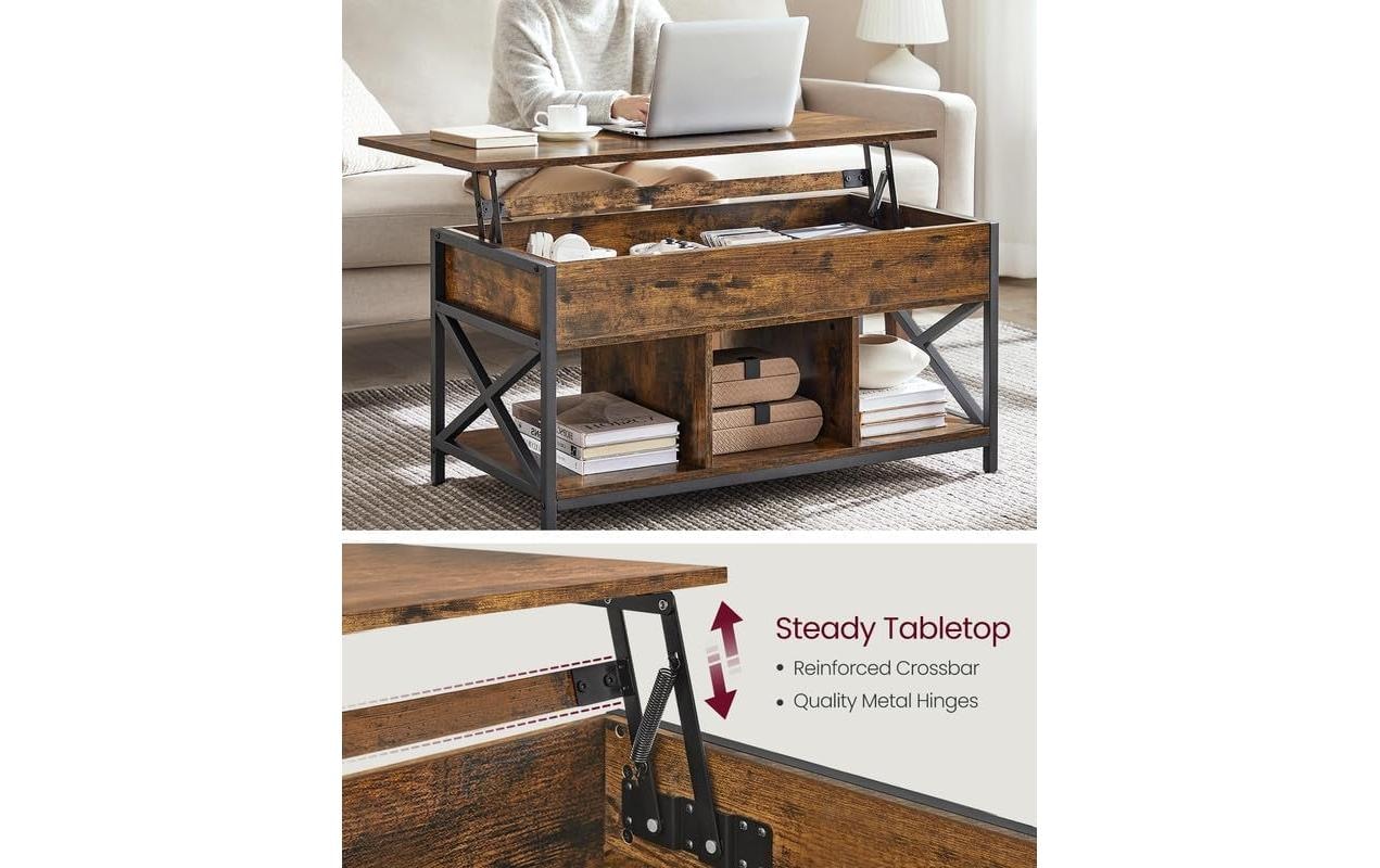 VASAGLE Table basse »Industrial 50 x 49 cm«