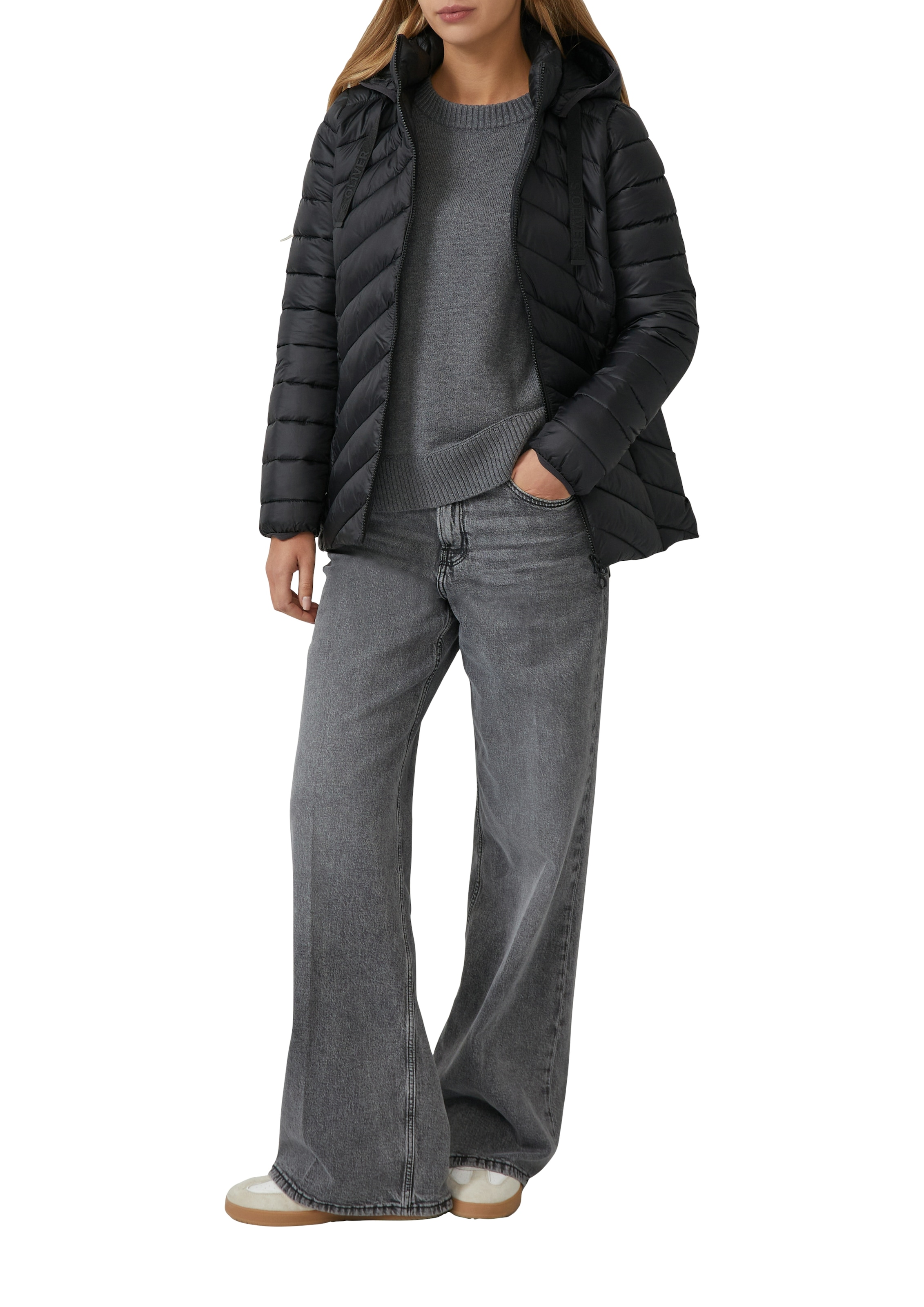 s.Oliver mit Kapuze mit abnehmbarer Kapuze