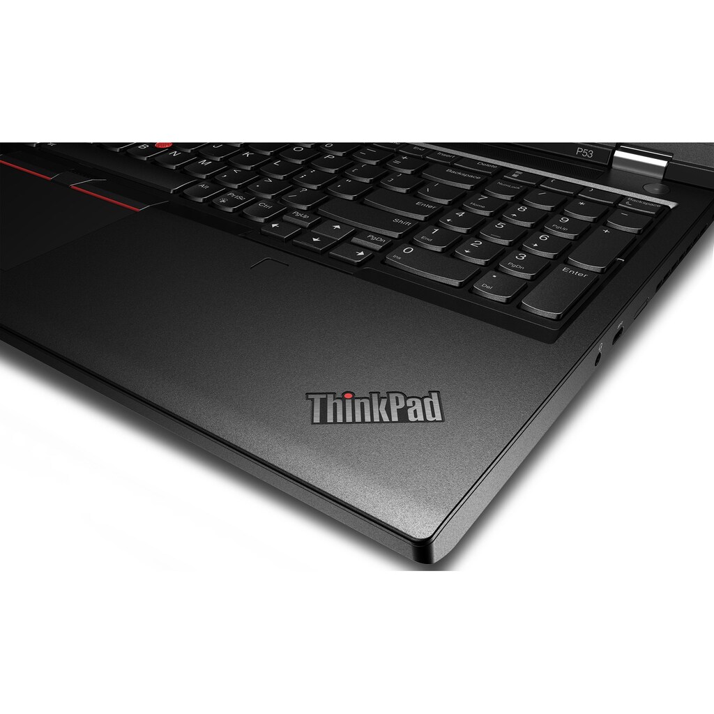 Lenovo Notebook »ThinkPad P53«, / 15,6 Zoll, Intel, Core i9, 16 GB HDD, 512 GB SSD