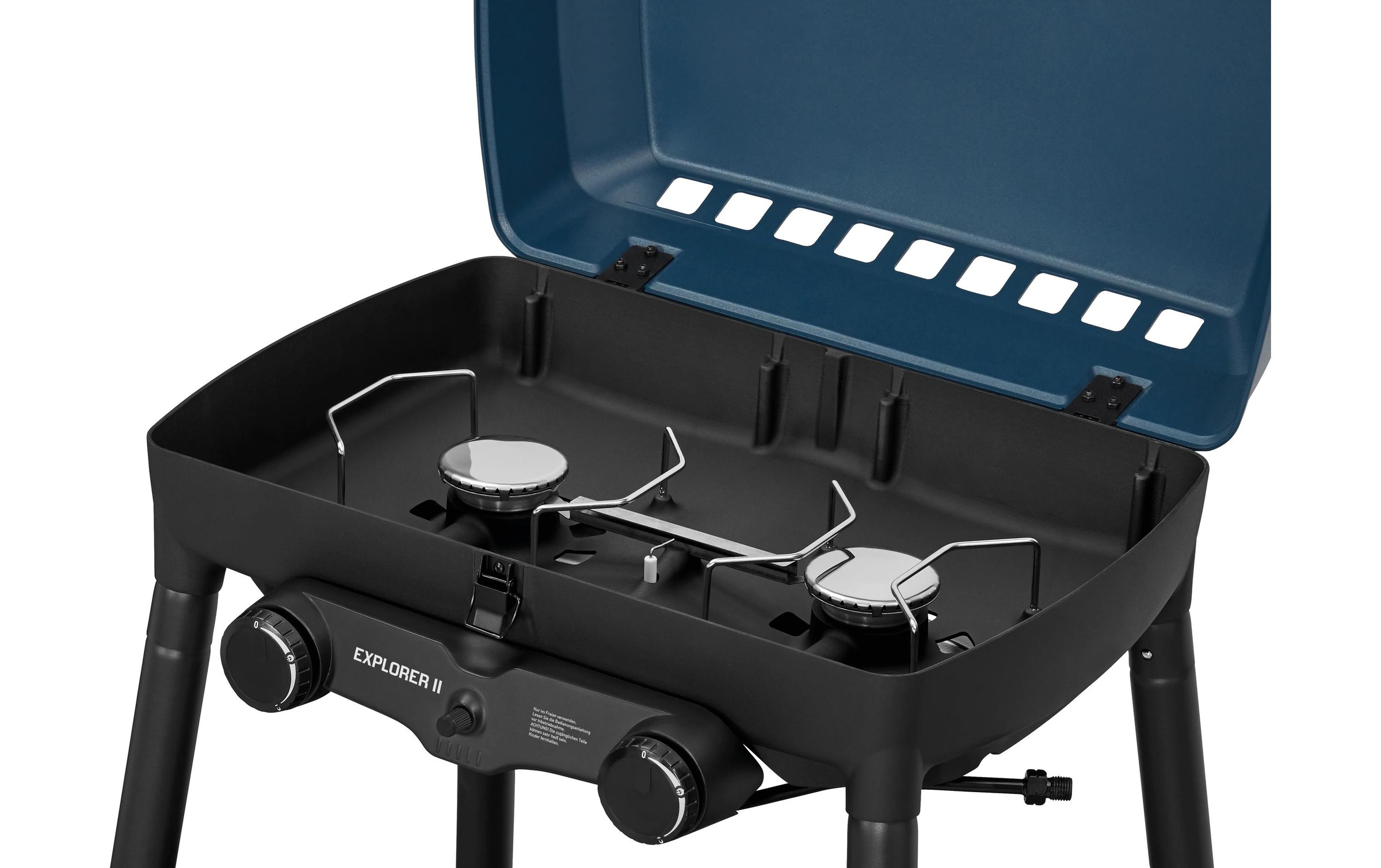 Enders® Gasgrill »Explorer II« Mobiler Gasgrill für direktes und indirektes Garen