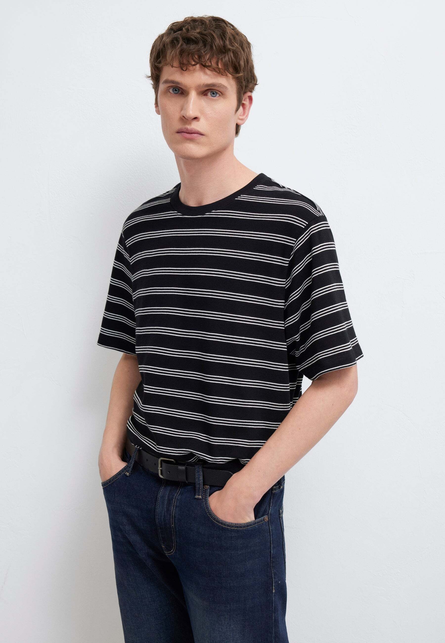 Mavi T-Shirt »Mavi T-Shirt Stripe«