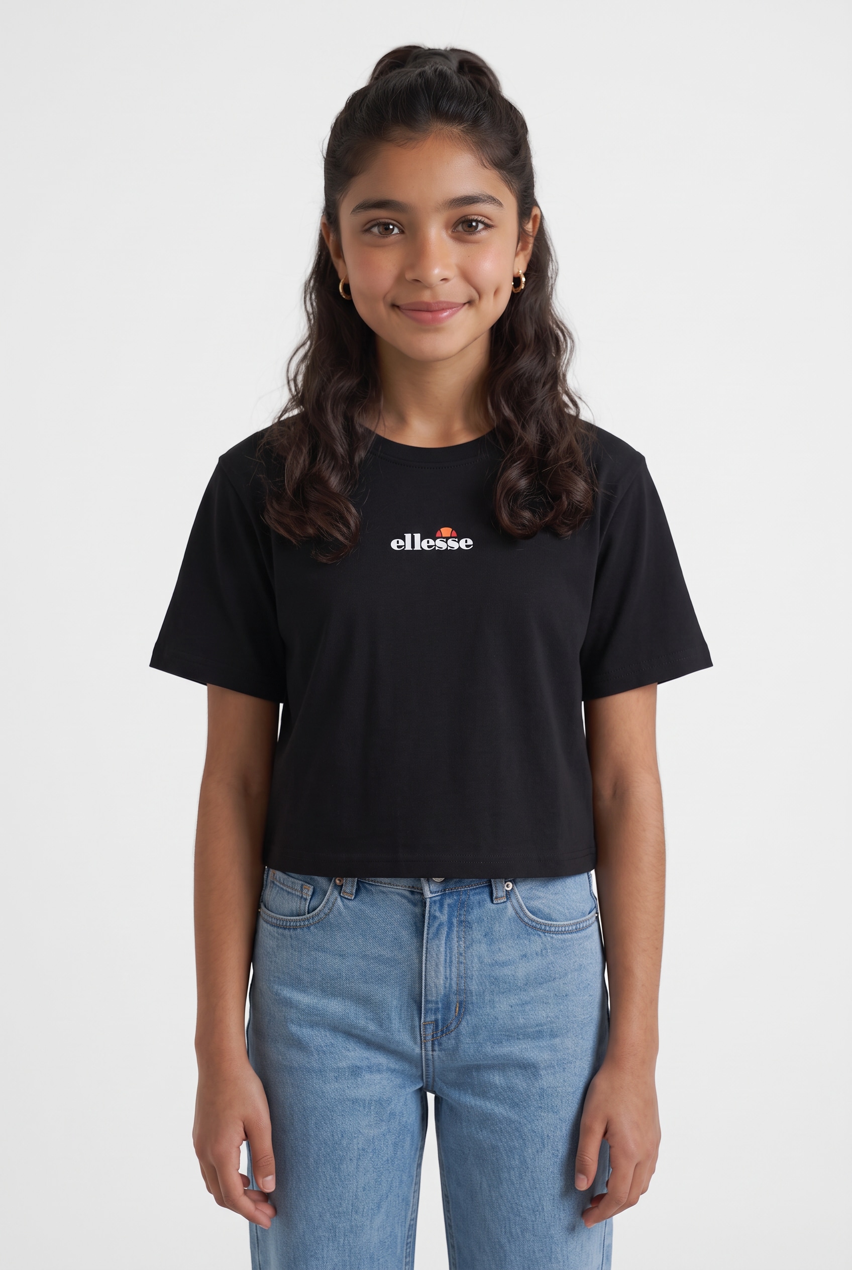 Image of Ellesse T-Shirt "PINEROLO TEE" mit Rundhalsausschnitt, Kurzarm-Design, aus Baumwolle, normale Länge