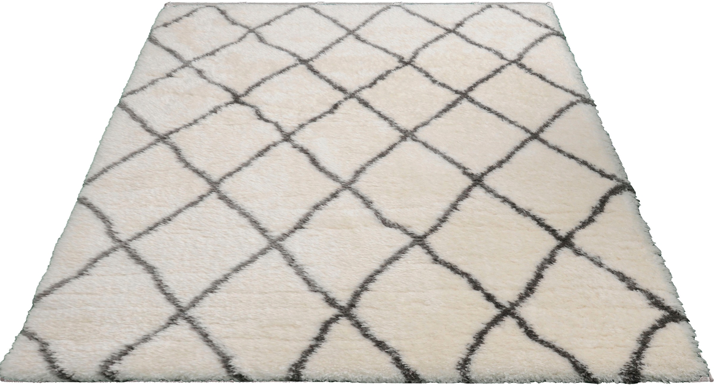 Image of merinos Hochflor-Teppich »Floki 80075«, rechteckig, 70 mm Höhe, besonders weich durch Microfaser, Wohnzimmer bei Ackermann Versand Schweiz