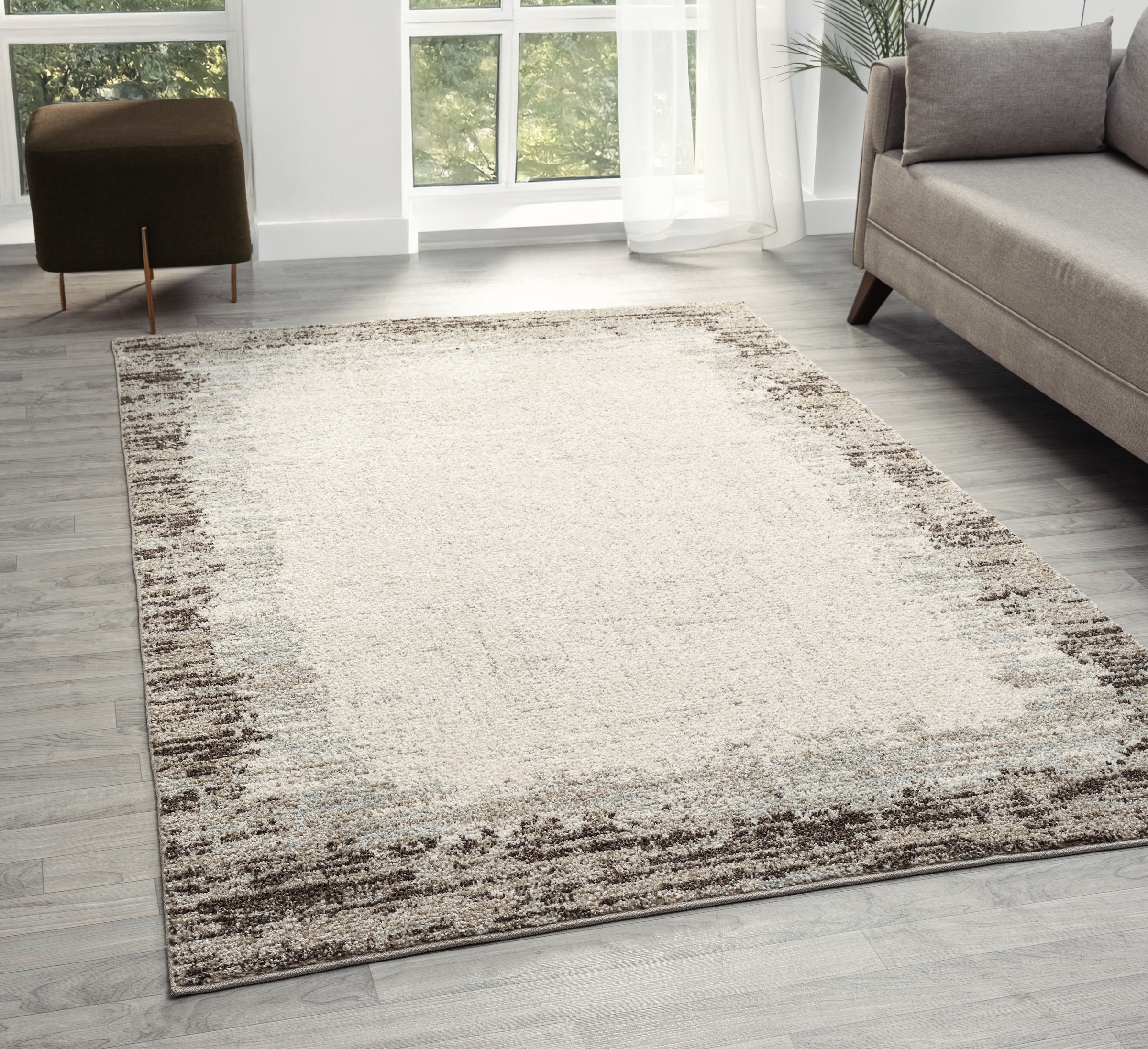 GOODproduct Teppich »Leksa« rechteckig 15 mm Höhe im Vintage-Look, Wohnzimmer, Schlafzimmer, Esszimmer