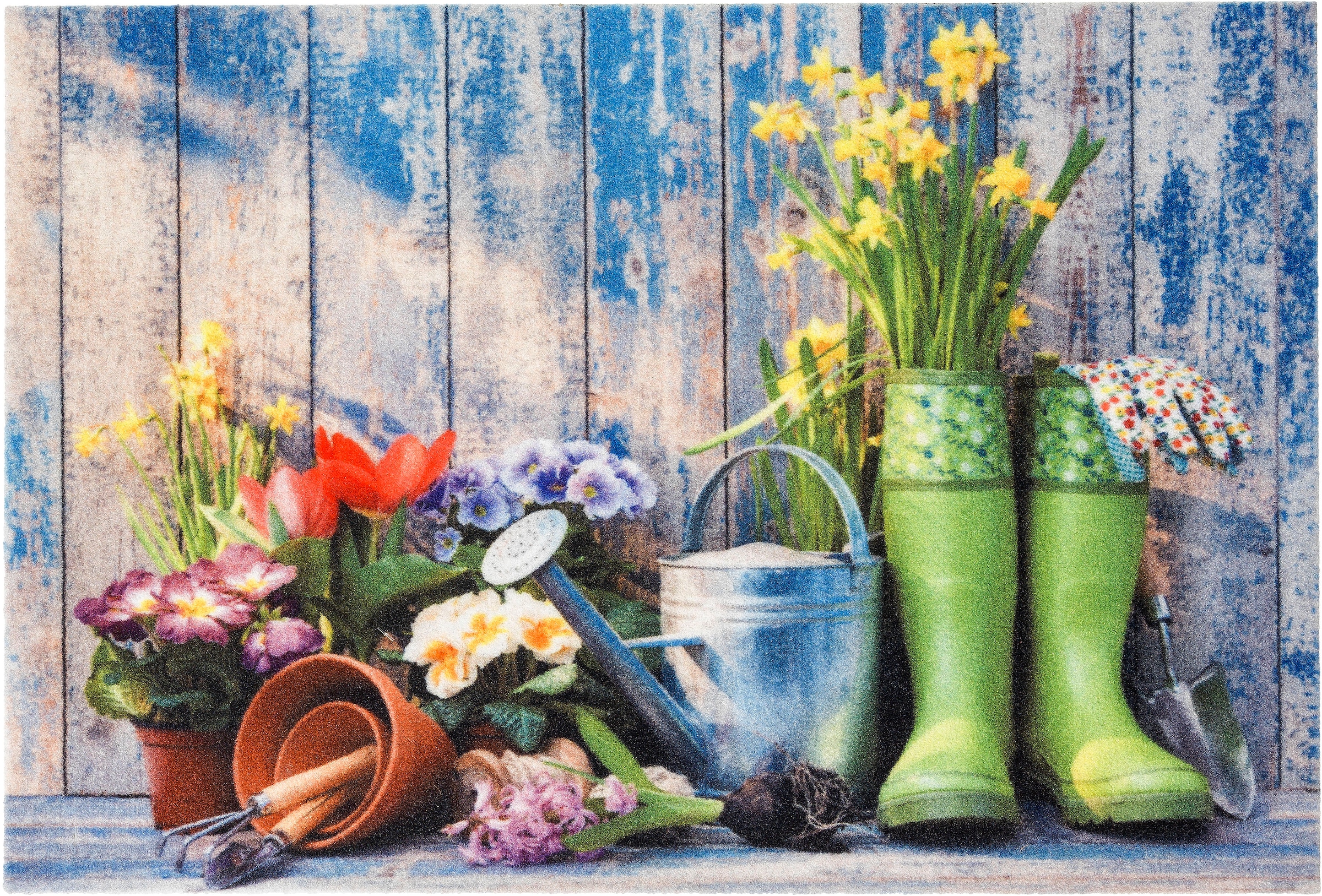 ASTRA Fussmatte »Deco Print 139« rechteckig 6 mm Höhe Sauberlaufmatte, Türmatte, waschbar, Eingangsbereich, rutschfest