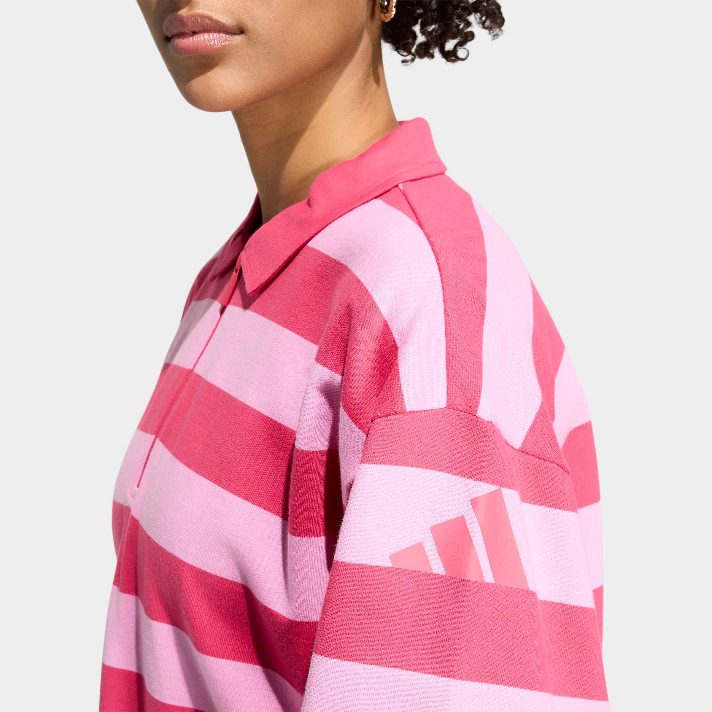 adidas Sportswear Polo »ESSENTIALS CONTEMPORARY FRENCH TERRY LANGARM«