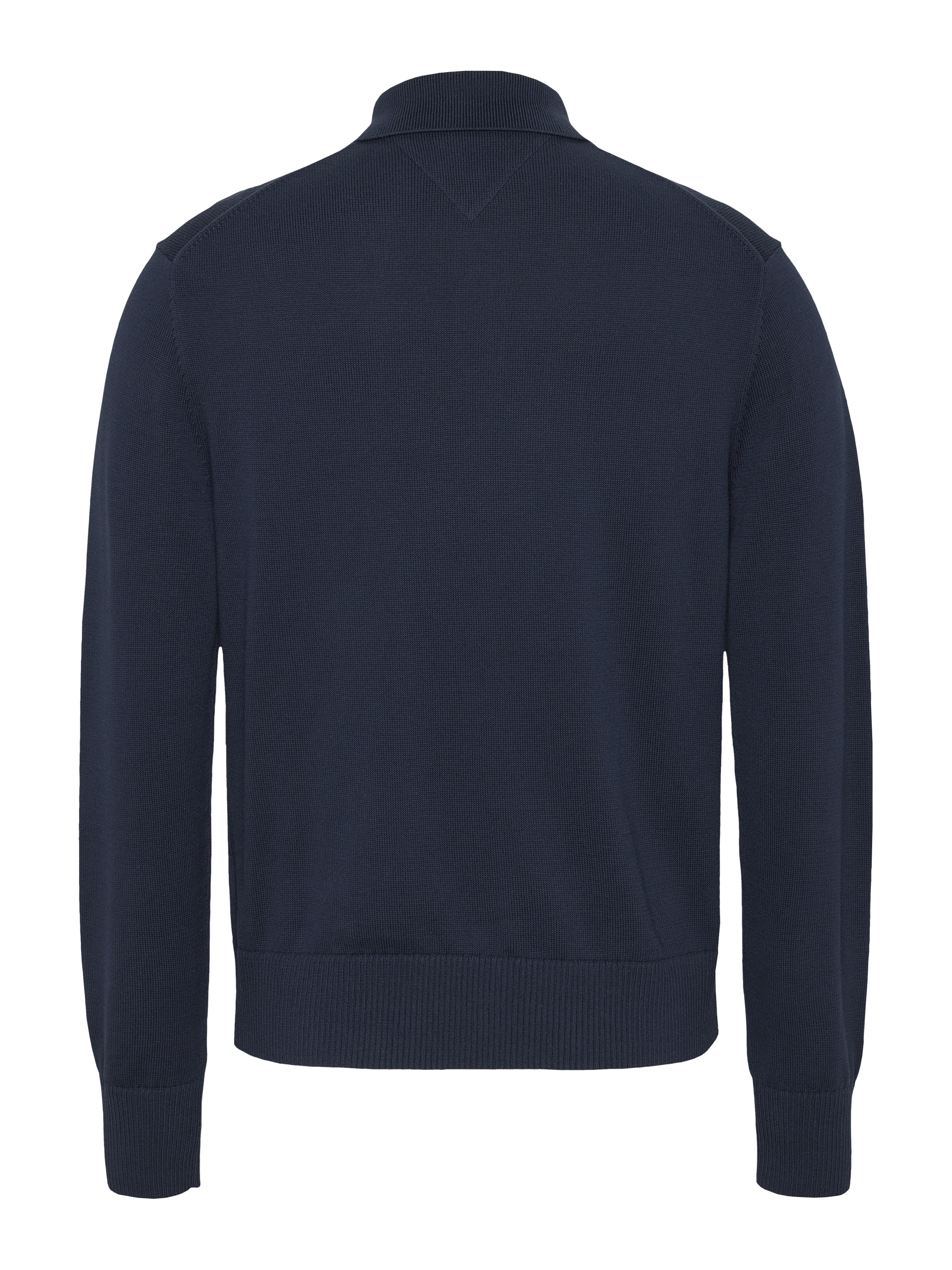 Tommy Jeans Polokragenpullover »TJM SLIM ESSENTIAL POLO SWEATER«, mit Logostickerei