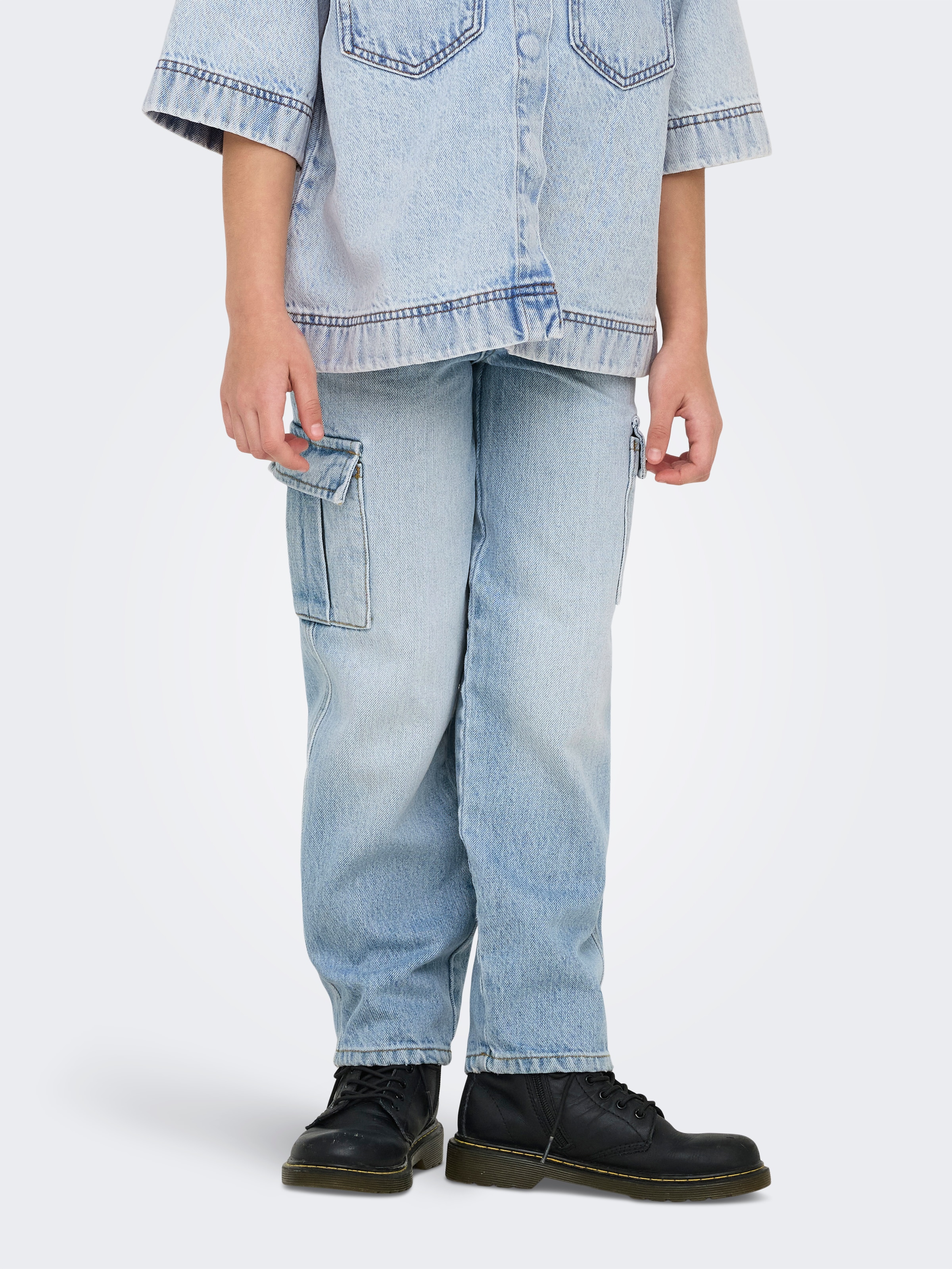 KIDS ONLY Cargojeans »KOGHARMONY WIDE CARGO CARROT AZG NOOS«