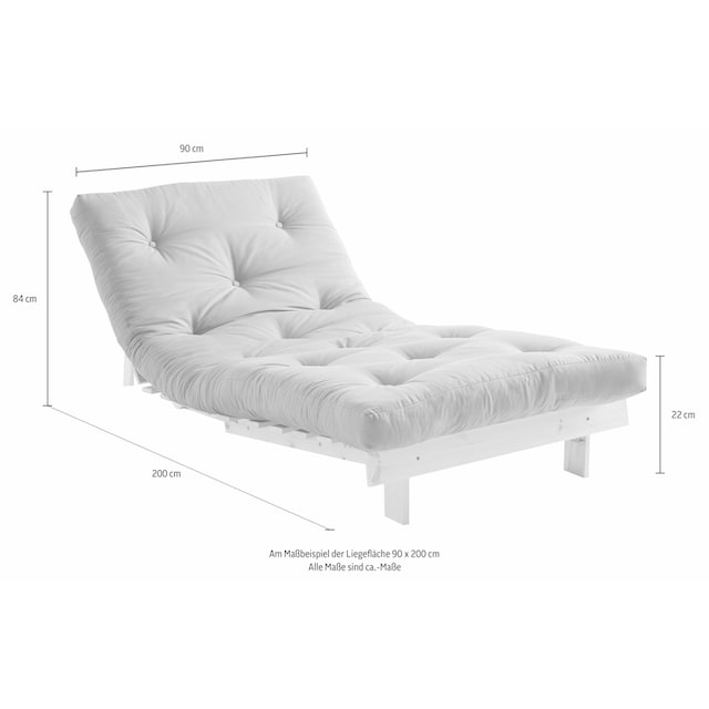 Schlafsofa »Roots«, Futonmatratze, Karup Design 90x200 versandkostenfrei auf inkl. cm Liegefläche