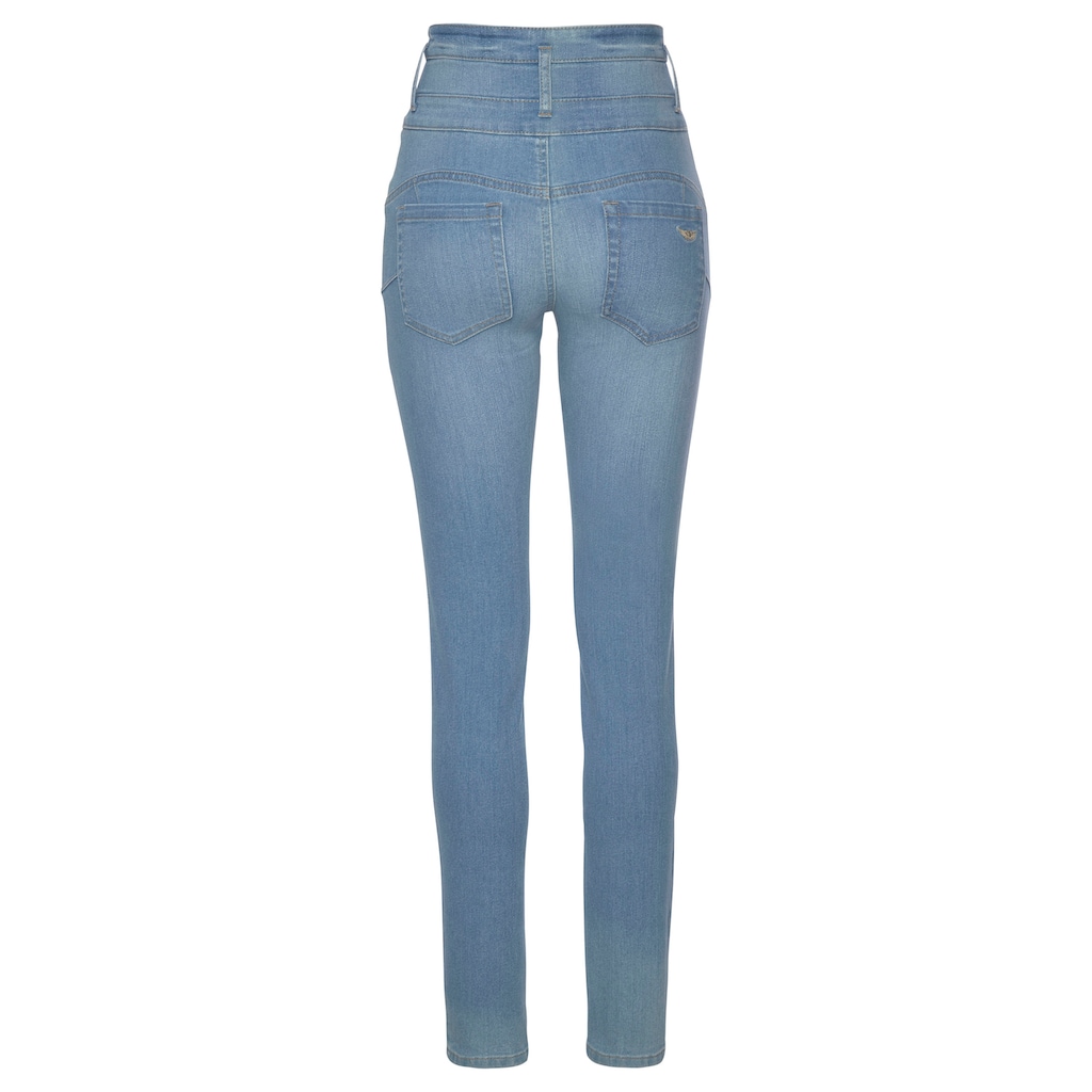 Arizona Slim-fit-Jeans »mit extra breitem Bund«