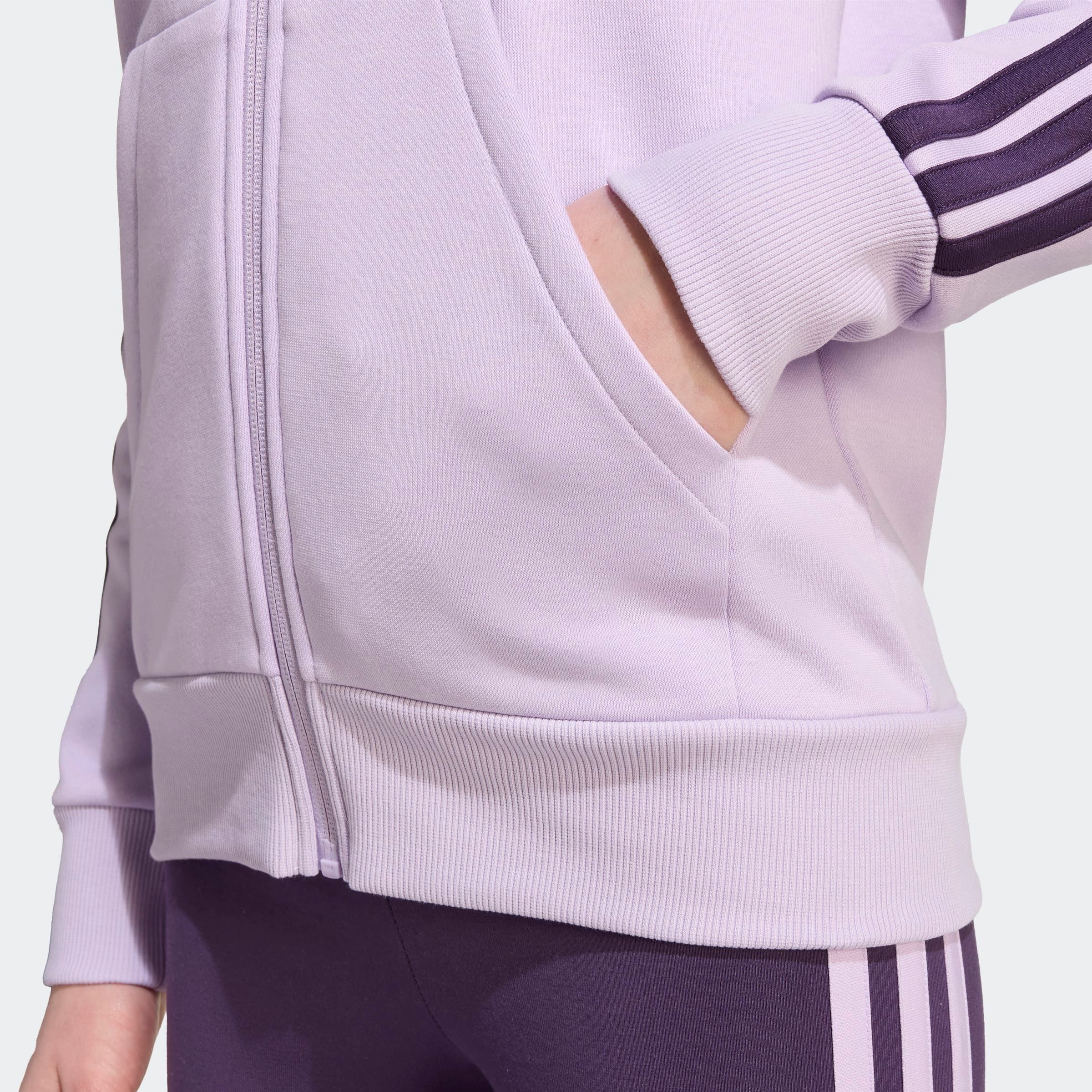 adidas Sportswear Kapuzensweatshirt »J 3S FL FZ HD«