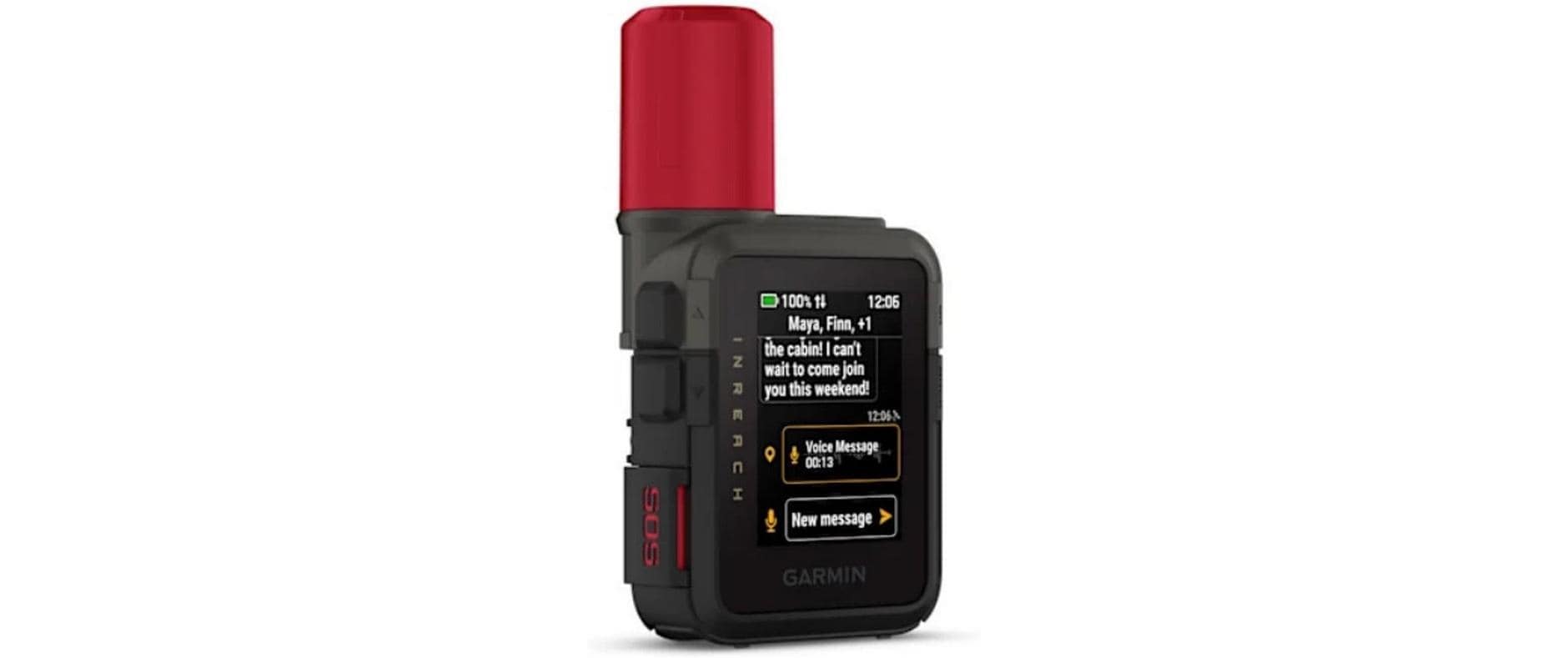 Garmin mobiles Navigationsgerät »InReach Mini 2« ( ) mit SOS-Notruf, Sprachnachrichten und Farb-Touchscreen