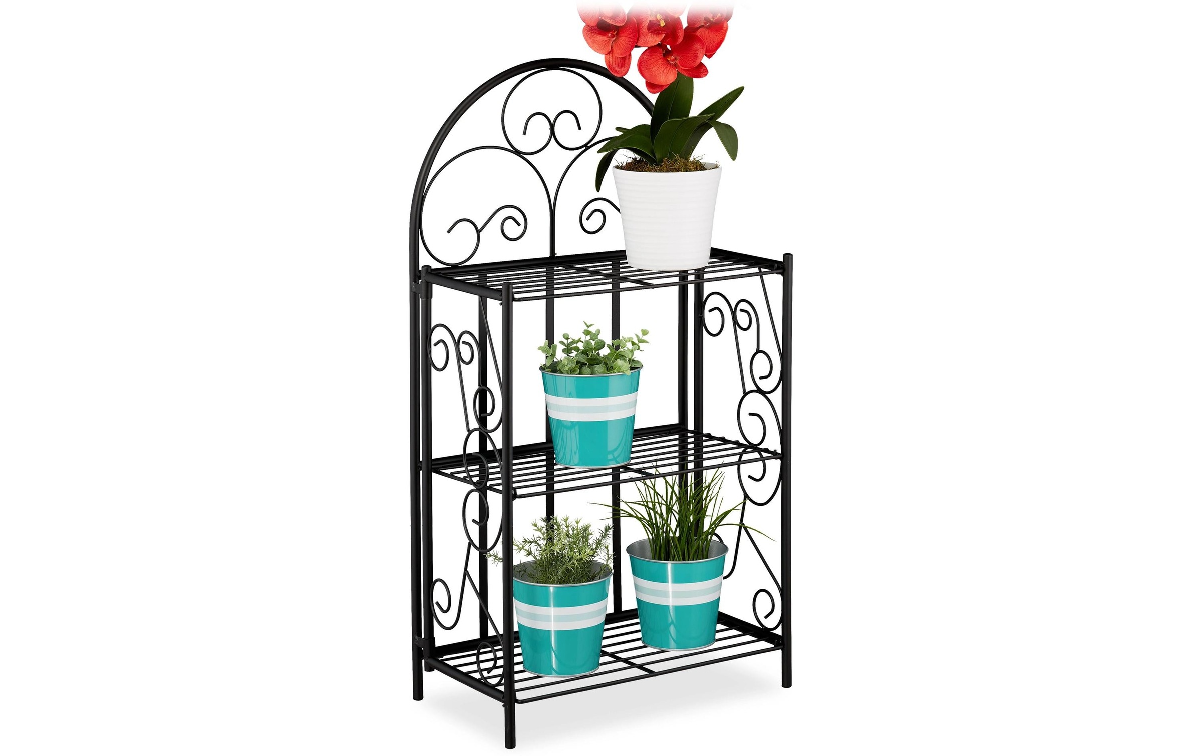 Image of relaxdays Blumenständer "Antik"