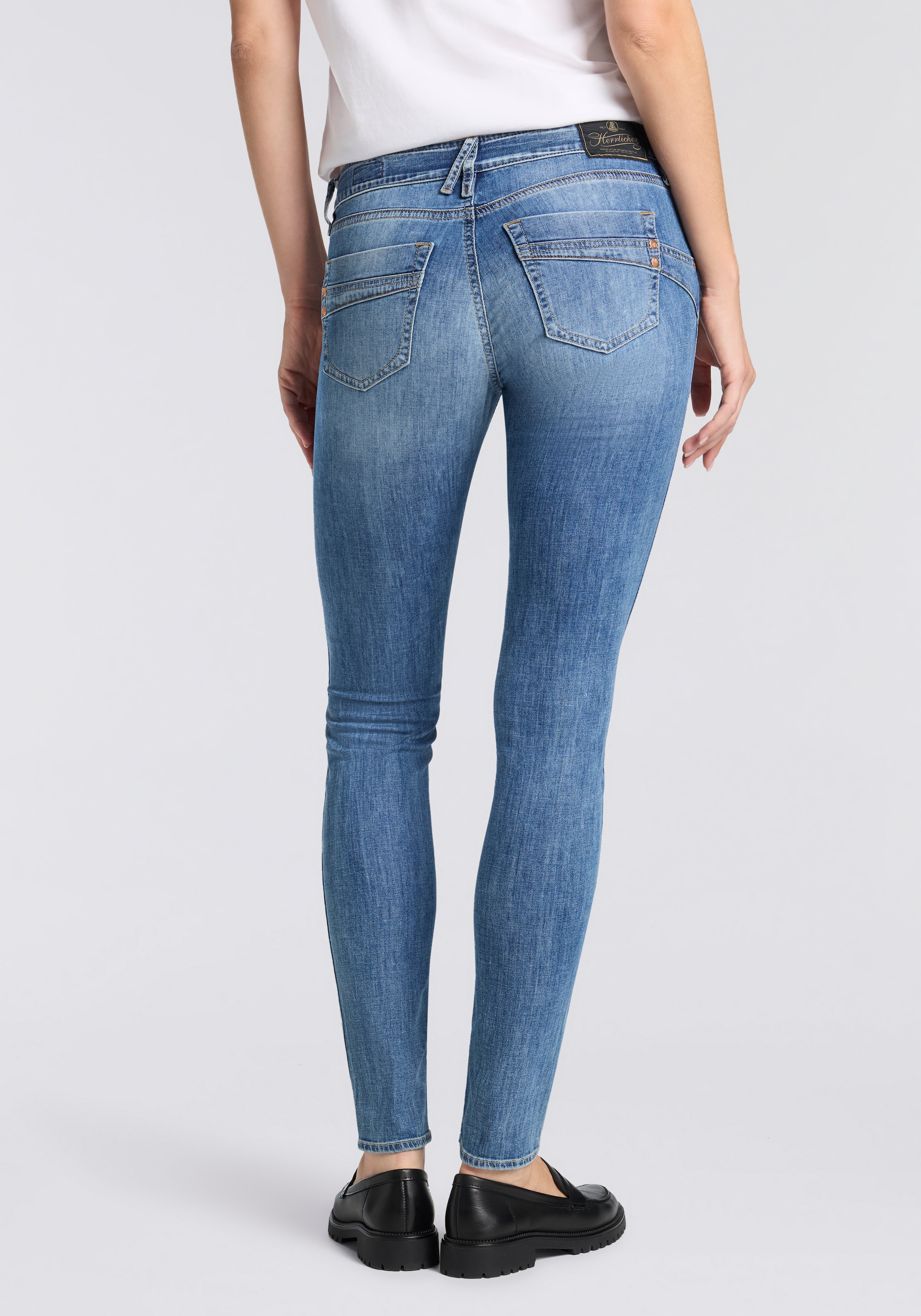 Herrlicher Jeans slim »Touch Slim Denim Light« Mid Waist
