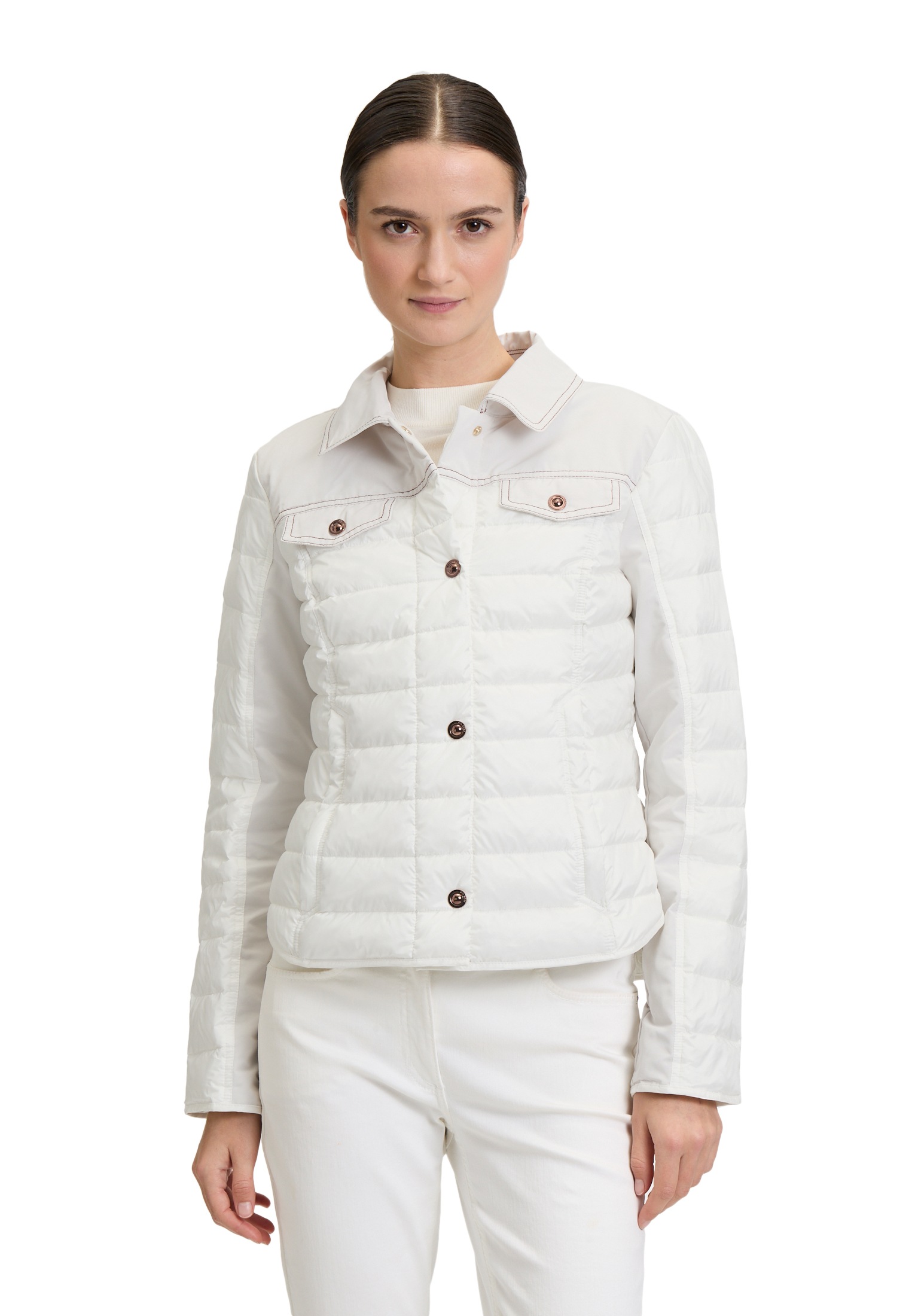 Image of Gil Bret Steppjacke ohne Kapuze mit Umlegekragen