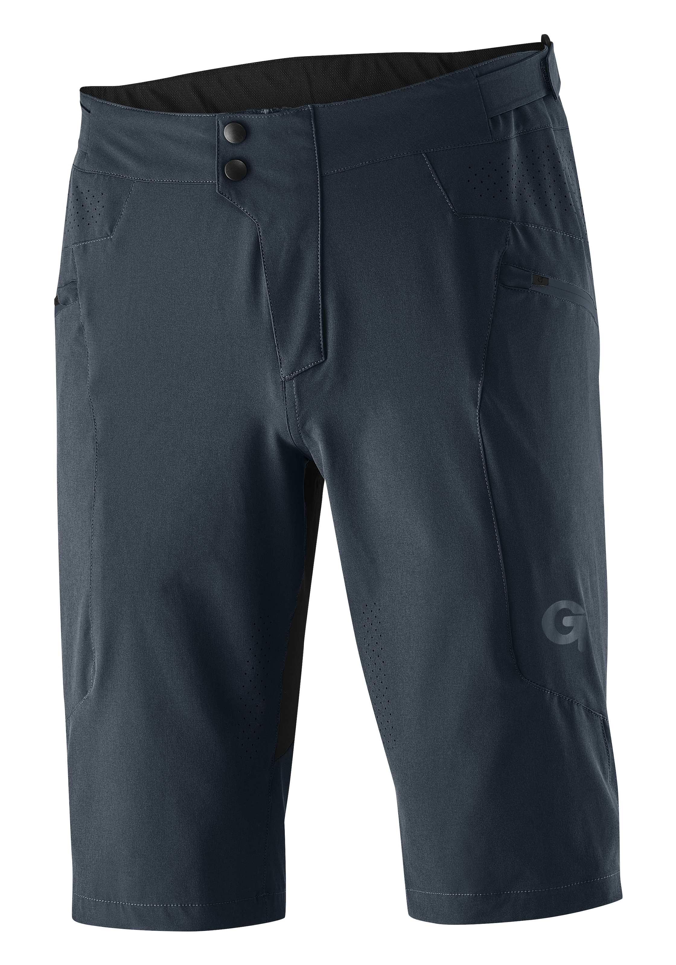 Gonso Radhose »VALDES«, Herren Bike-Shorts, atmungsaktive MTB Fahrradhose, Bund regulierbar